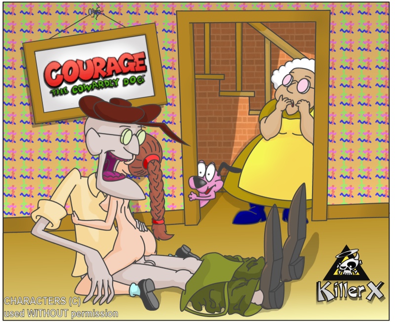 Courage The Cowardly Dog Porn - Post 1827: Courage Courage_the_Cowardly_Dog Eustace_Bagge KillerX  Muriel_Bagge What_A_Cartoon