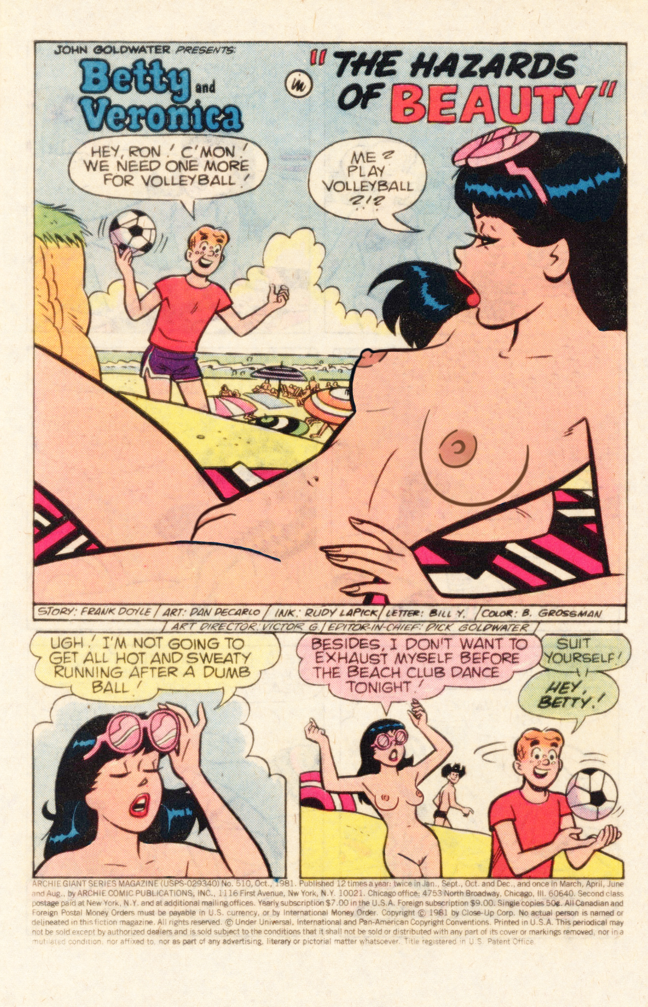 Archie_Andrews Archie_Comics Veronica_Lodge moriartyhide