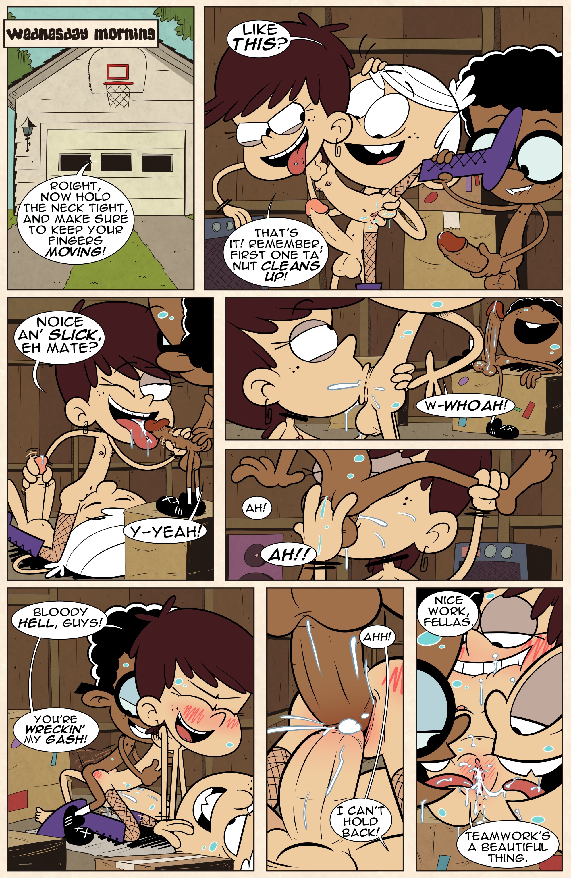 Post 3059603 Blargsnarf Clydemcbride Comic Lincolnloud Lunaloud The