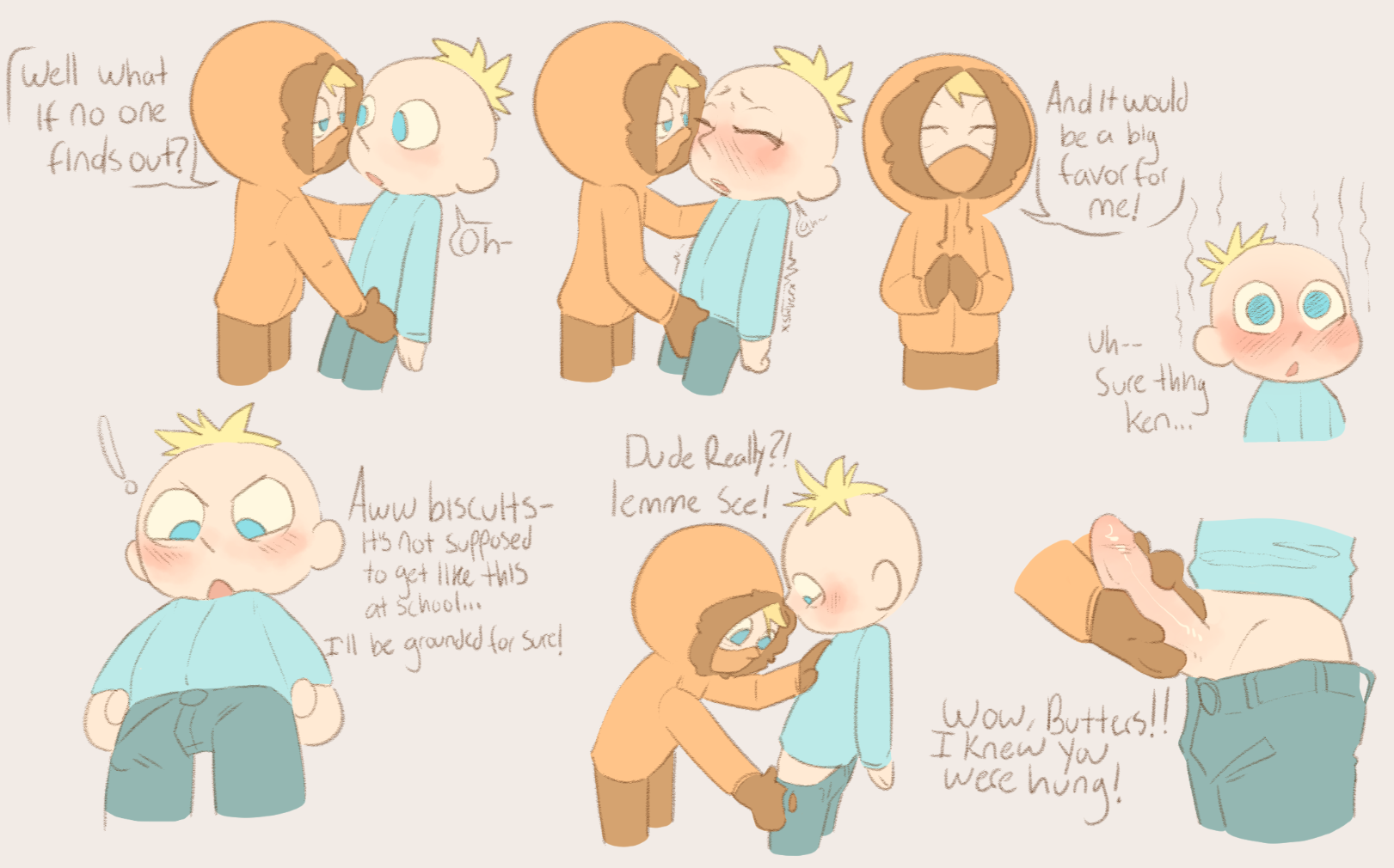 Post 4032723 Comic Kennymccormick Leopoldbuttersstotch Slimyliz Southpark 9212