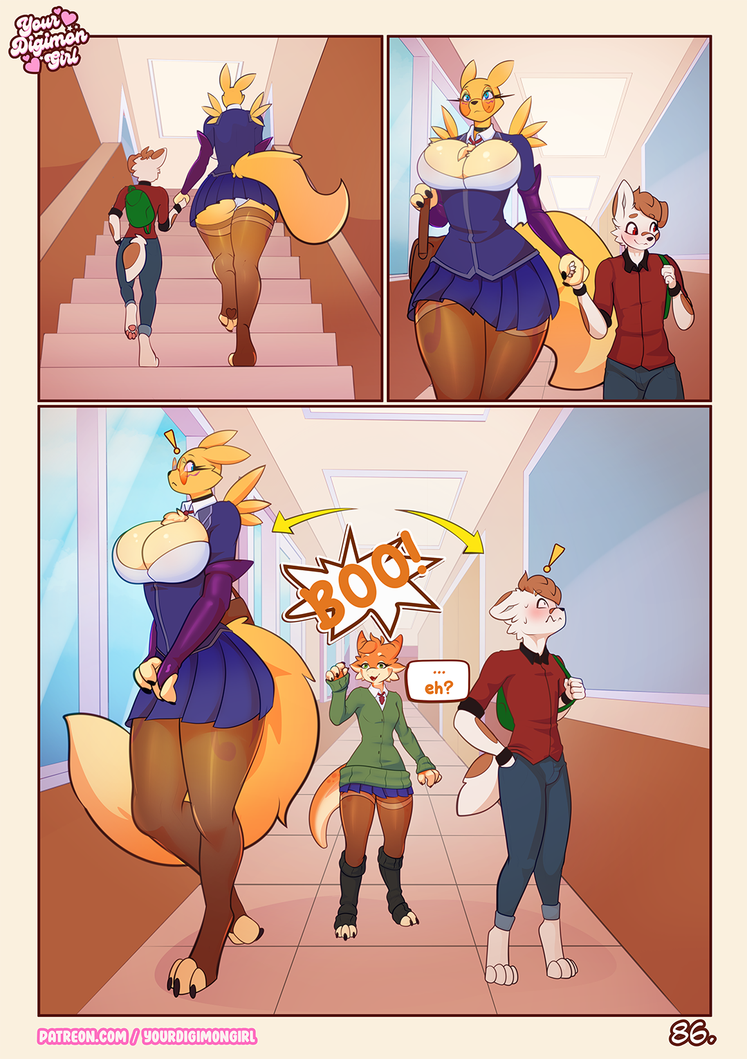 Digimon Renamon YourDigimonGirl comic