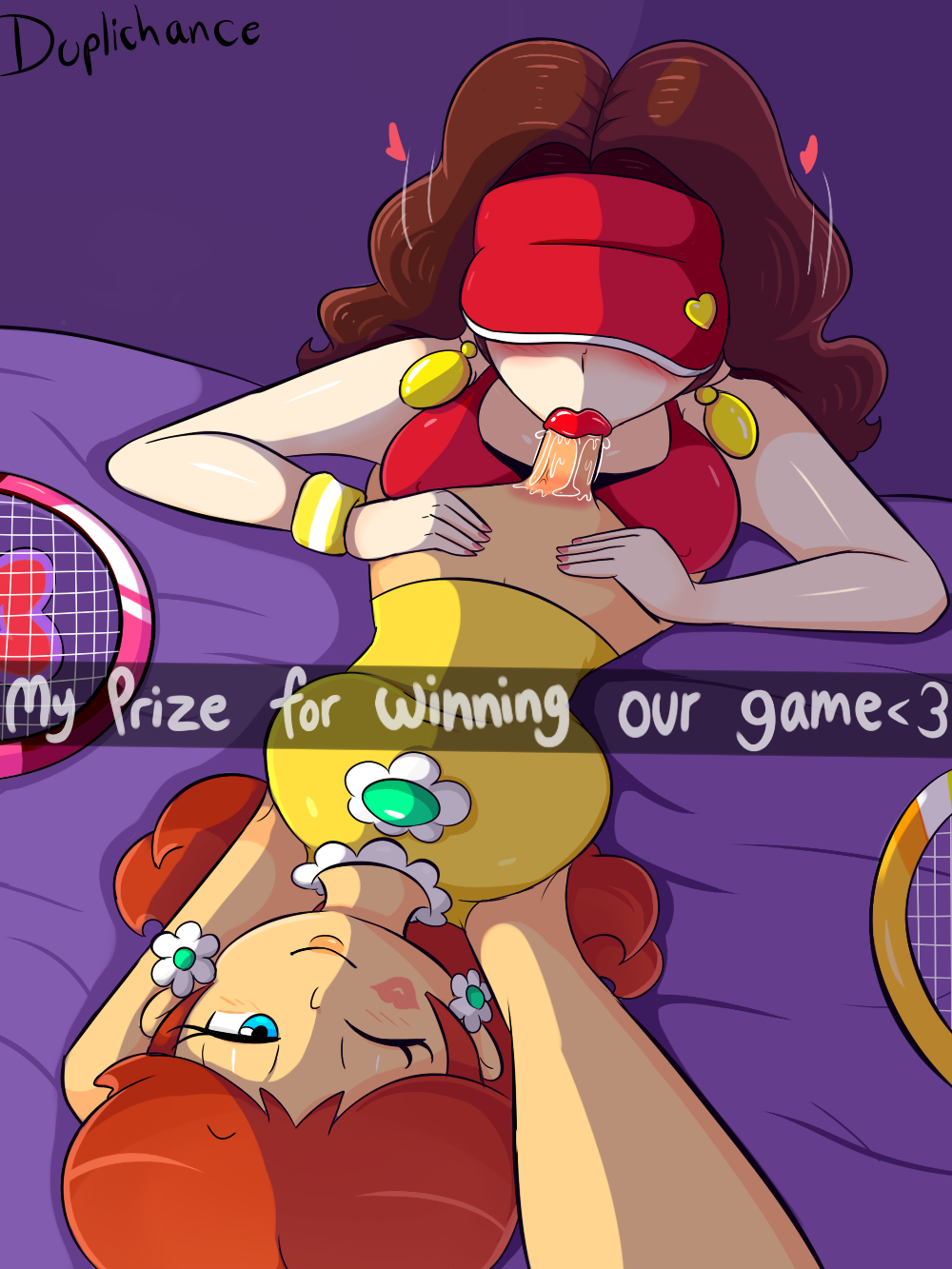 Duplichance Mario_Tennis Pauline Princess_Daisy Snapchat Super_Mario_Bros.