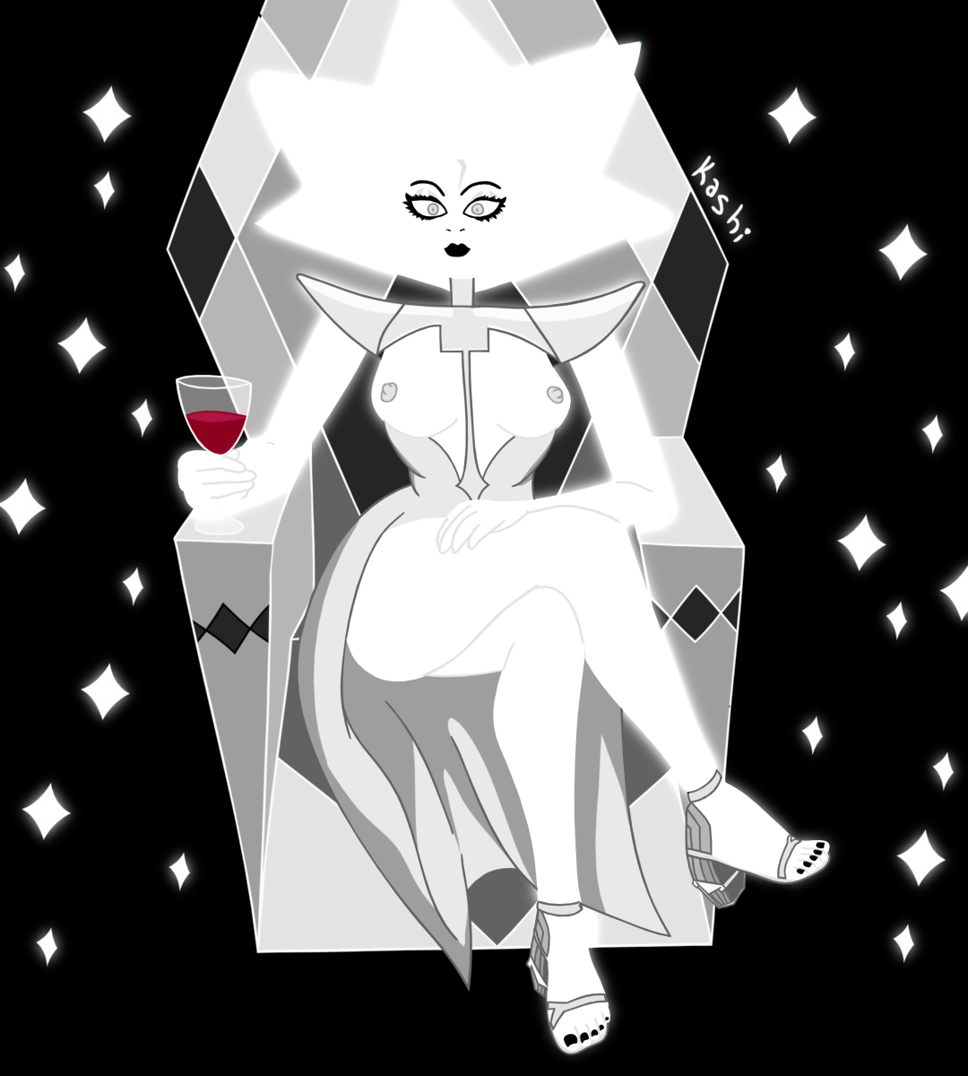 The private moment of White Diamond's awakening