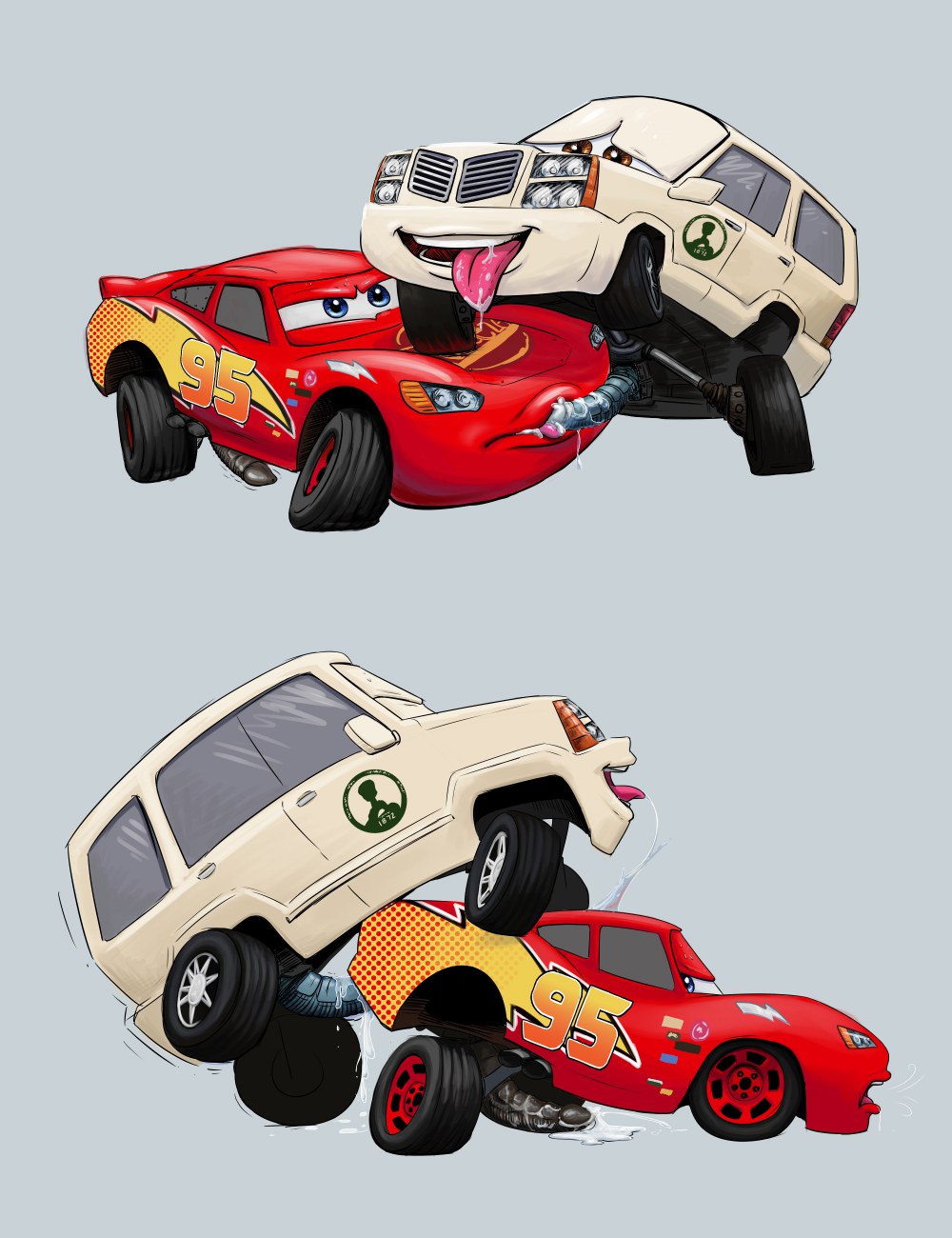 Lightning mcqueen hentai