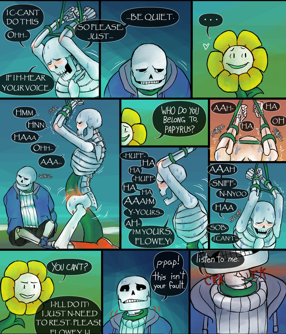 Post 1822512: Flowey Papyrus Sans Undertale