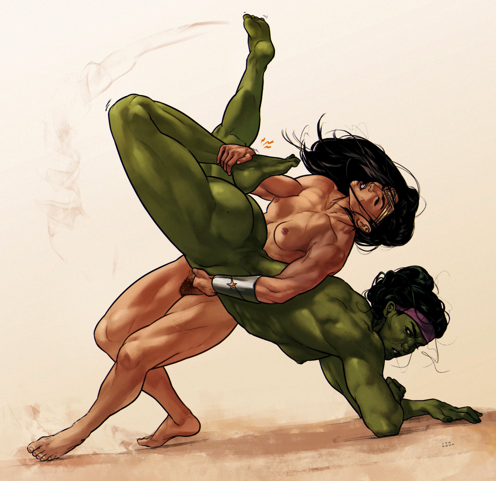 Post 4311140 Crossover Dc Dima Ivanov Hulk Series Jennifer Walters Marvel She Hulk Wonder