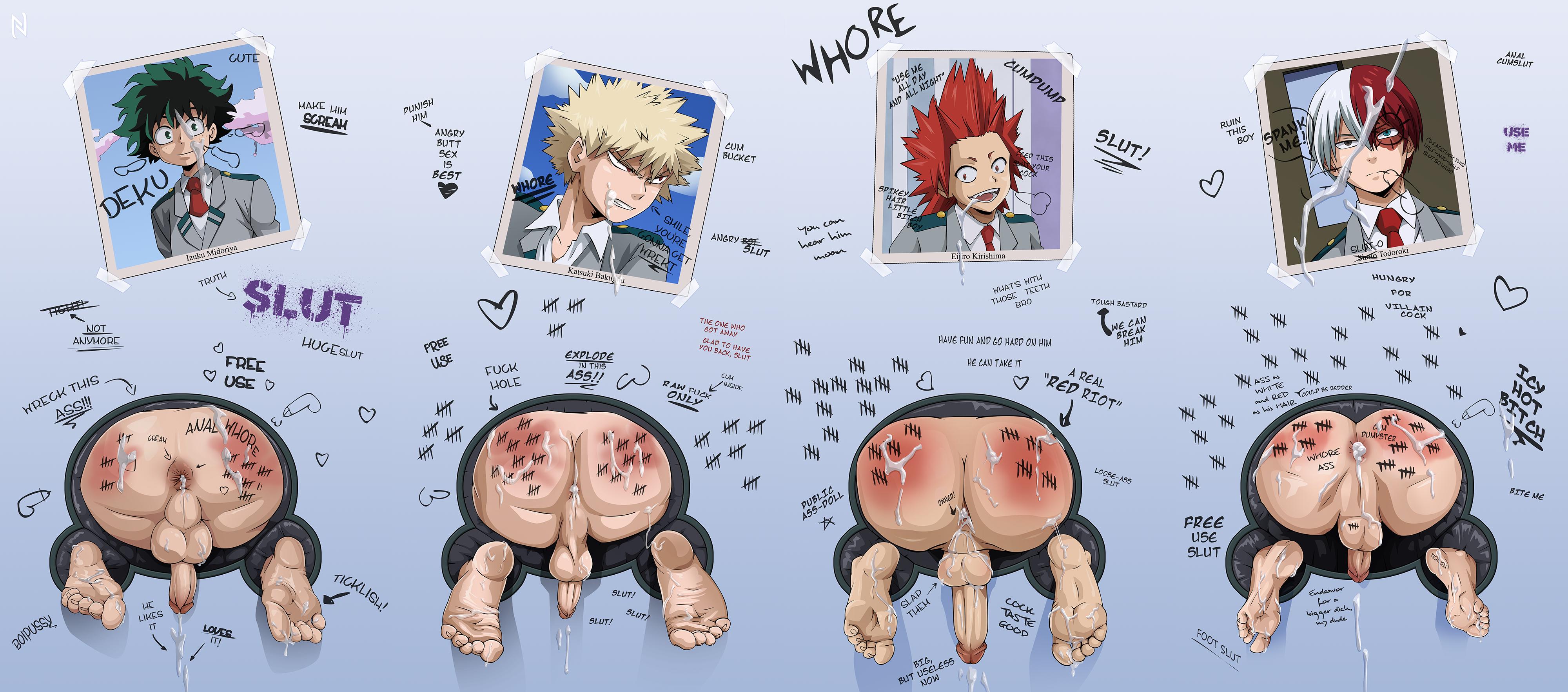 Deku x bakugou r34