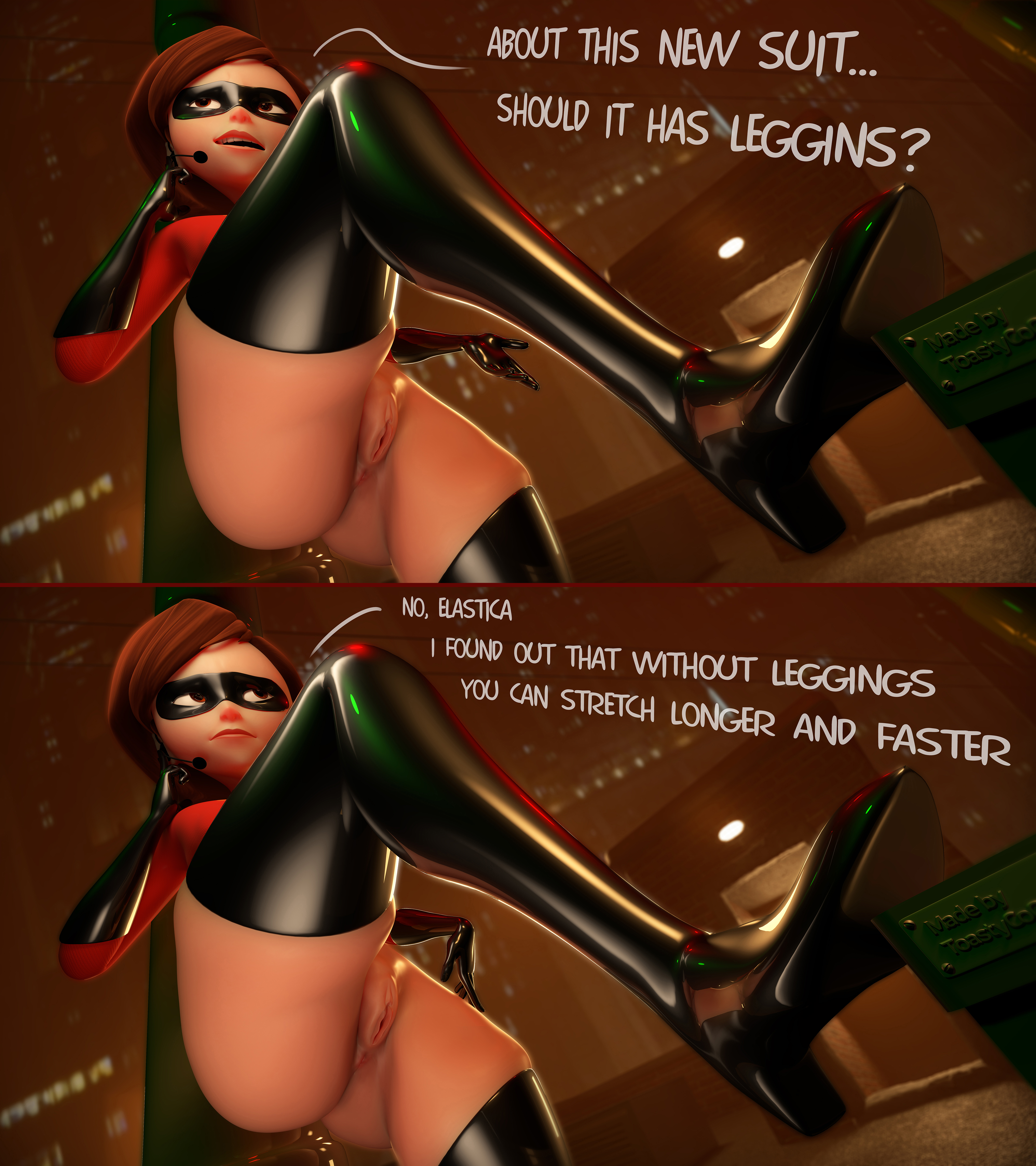 Helen_Parr The_Incredibles ToastyCo_Games blender