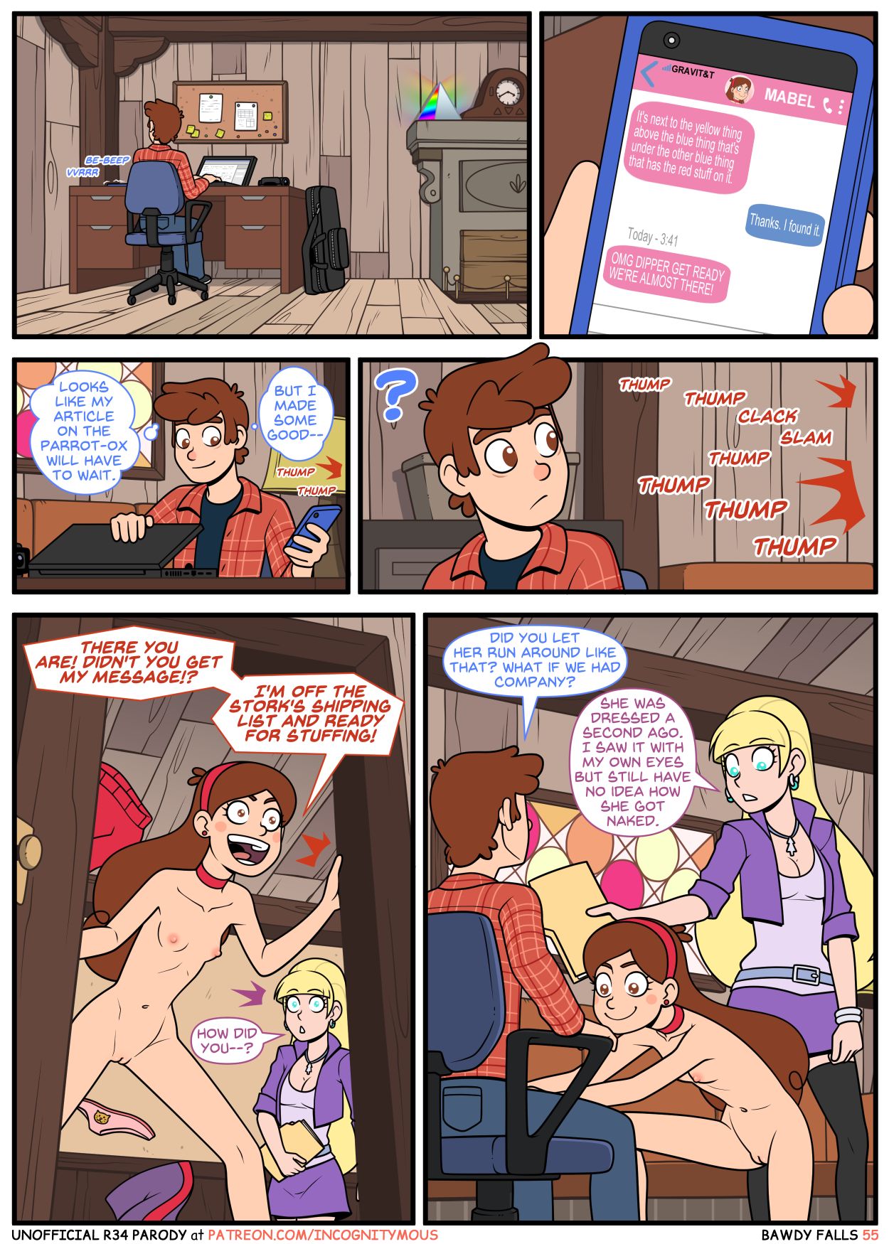Post 2880620 Comic Dipperpines Gravityfalls Incognitymous Mabelpines Pacificanorthwest 