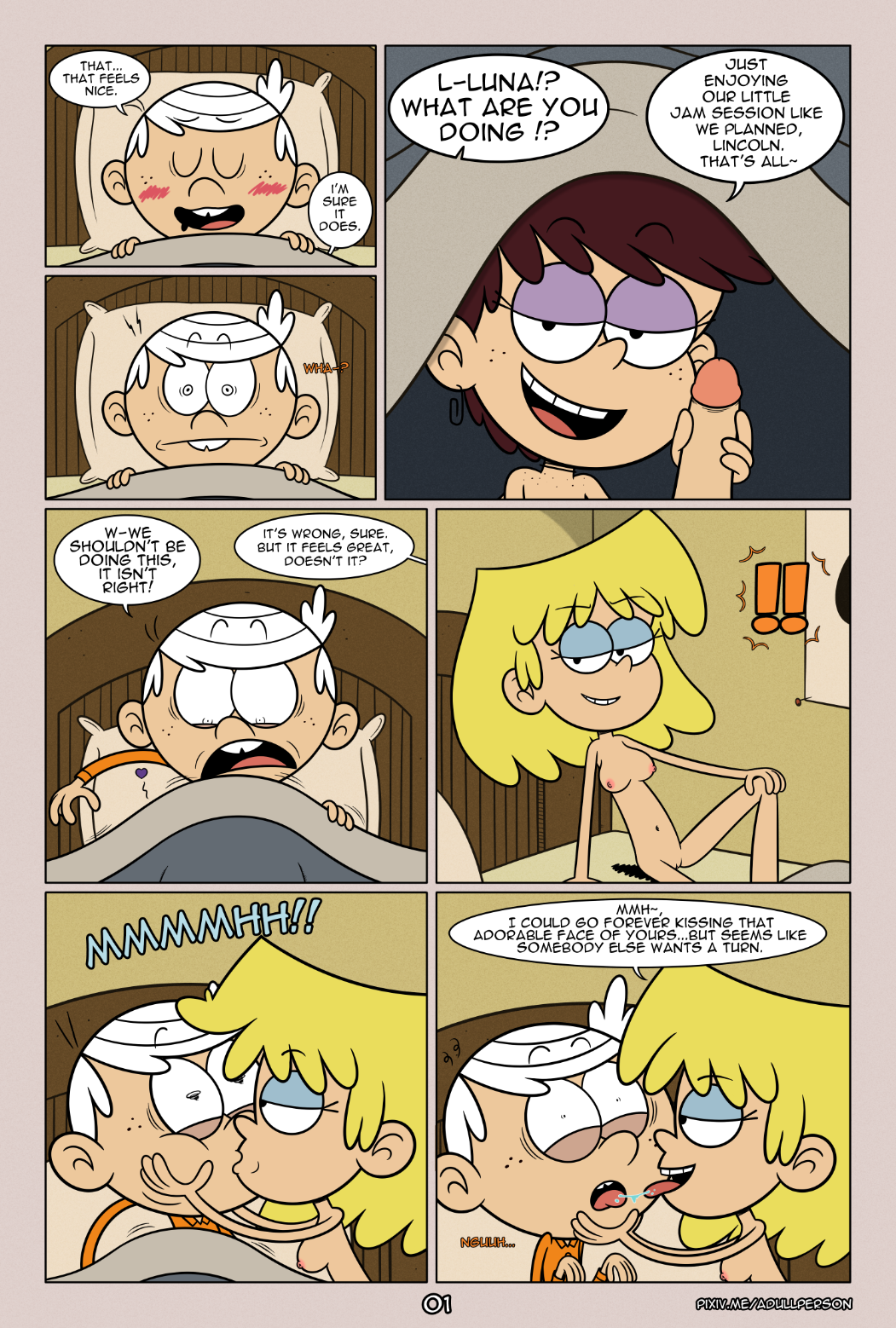 Post 4019343 Adullperson Comic Lincolnloud Loriloud Lunaloud Theloudhouse 