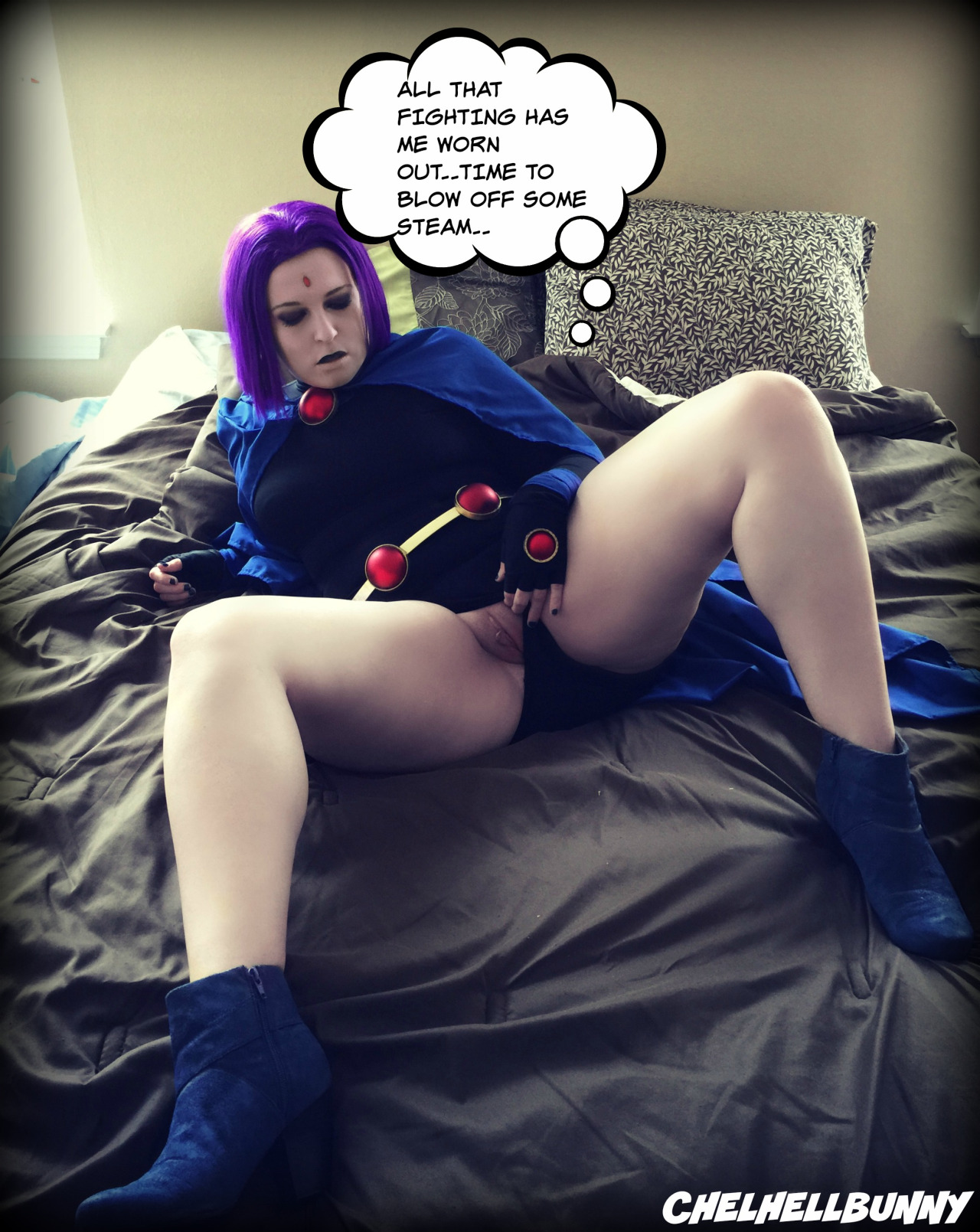 Post 1551431: ChelHellBunny cosplay DC Raven Teen_Titans