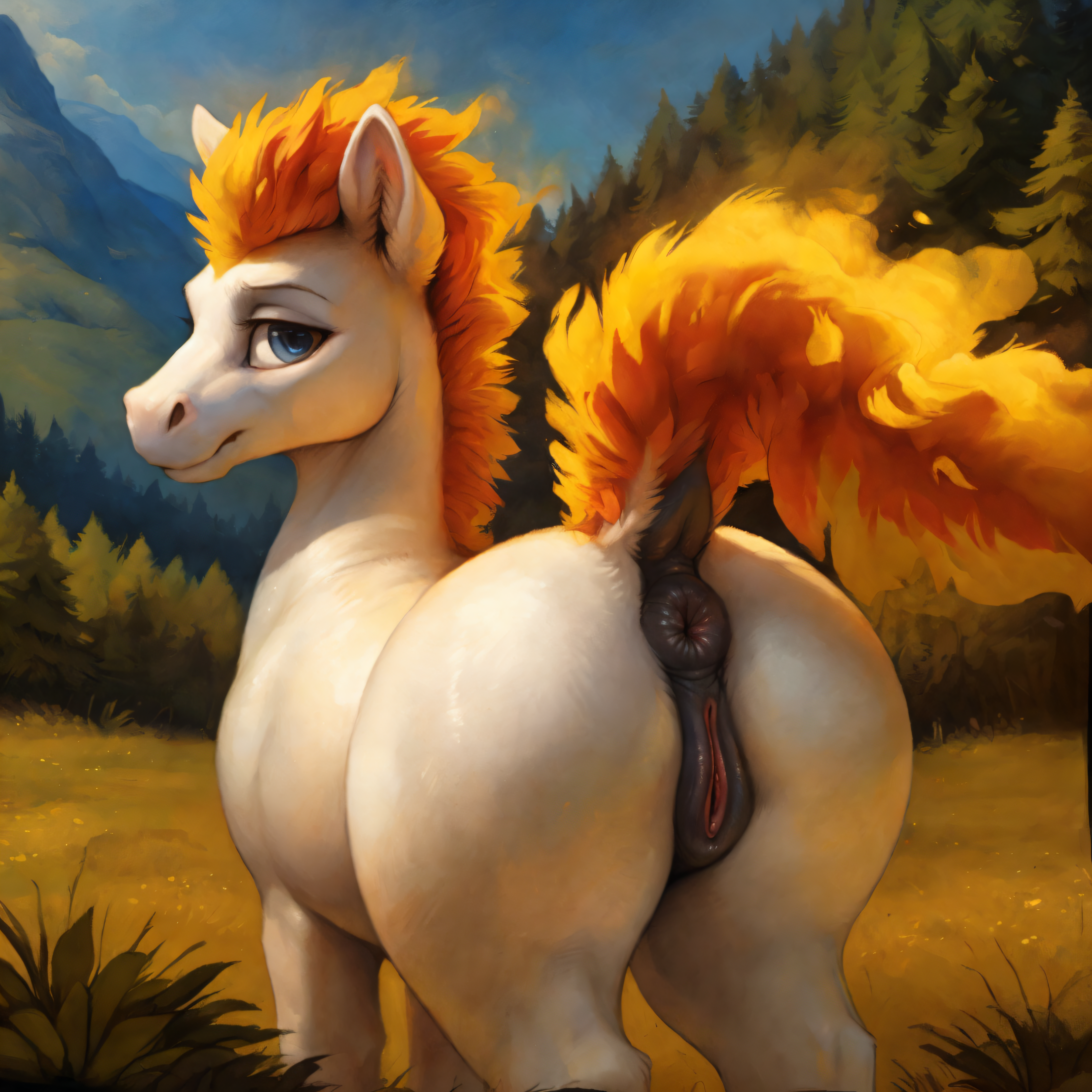 AI-generated Ponyta Porkyman tag-3