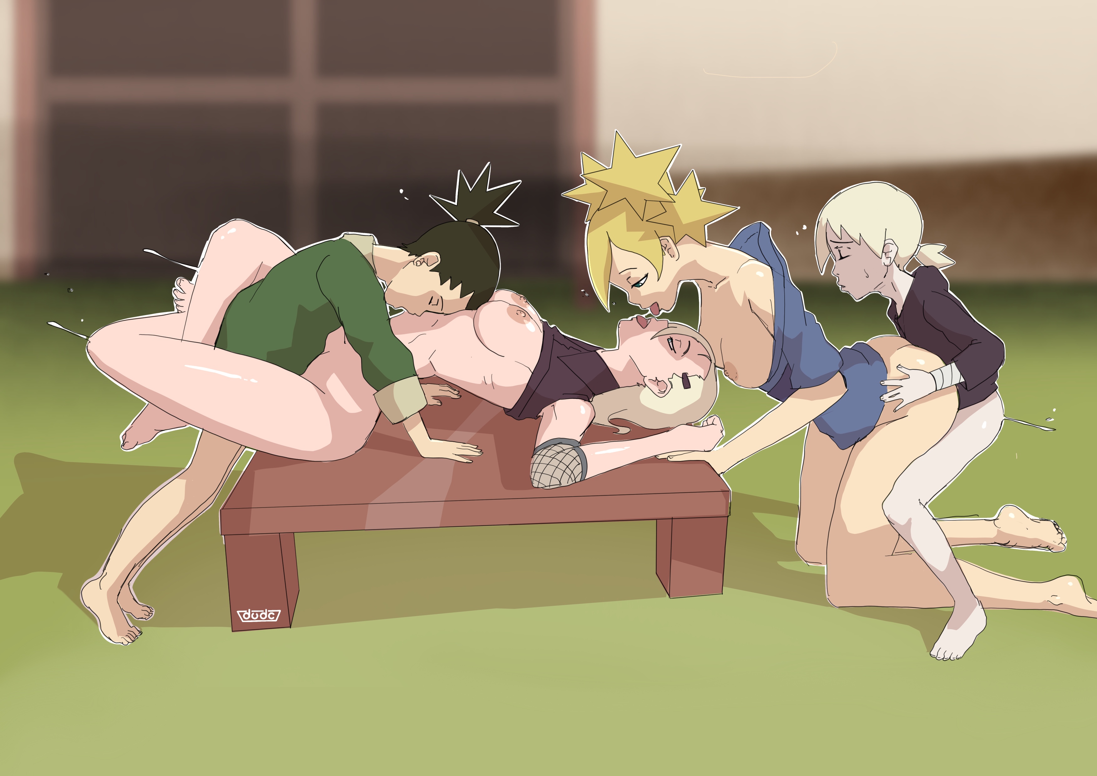 Post 2962235: Boruto:_Naruto_Next_Generations Dude-Doodle-Do Ino_Yamanaka  Inojin_Yamanaka Naruto Shikadai_Nara Temari