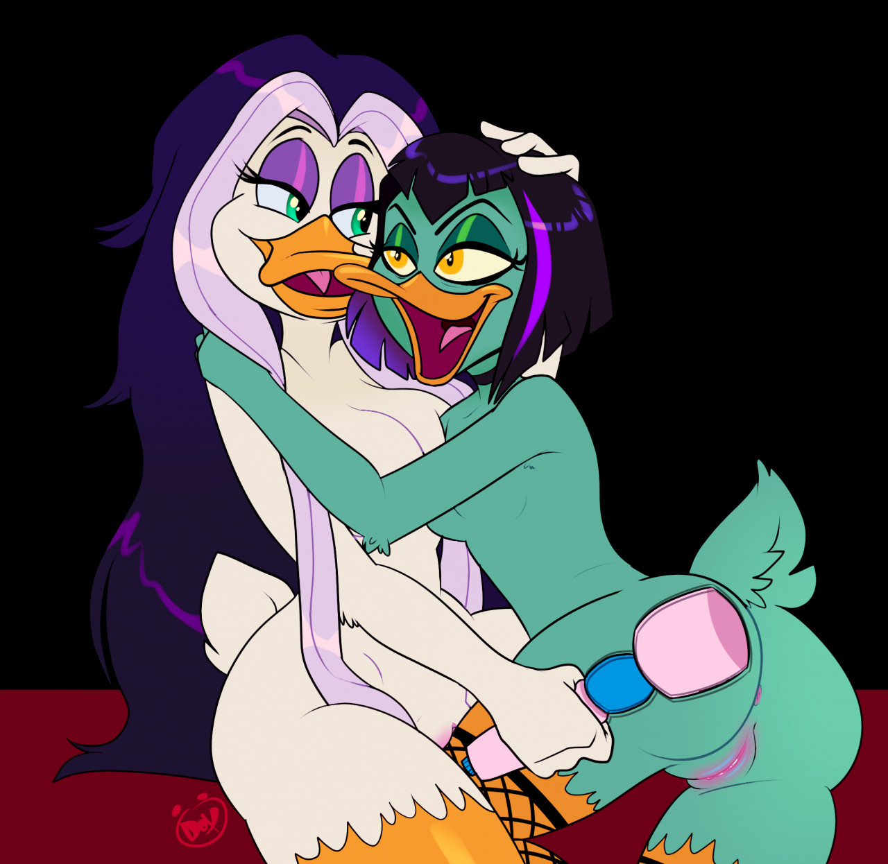 Darkwing_Duck DuckTales DuckTales_(2017) Magica_De_Spell Morgana_Macawber pandadox