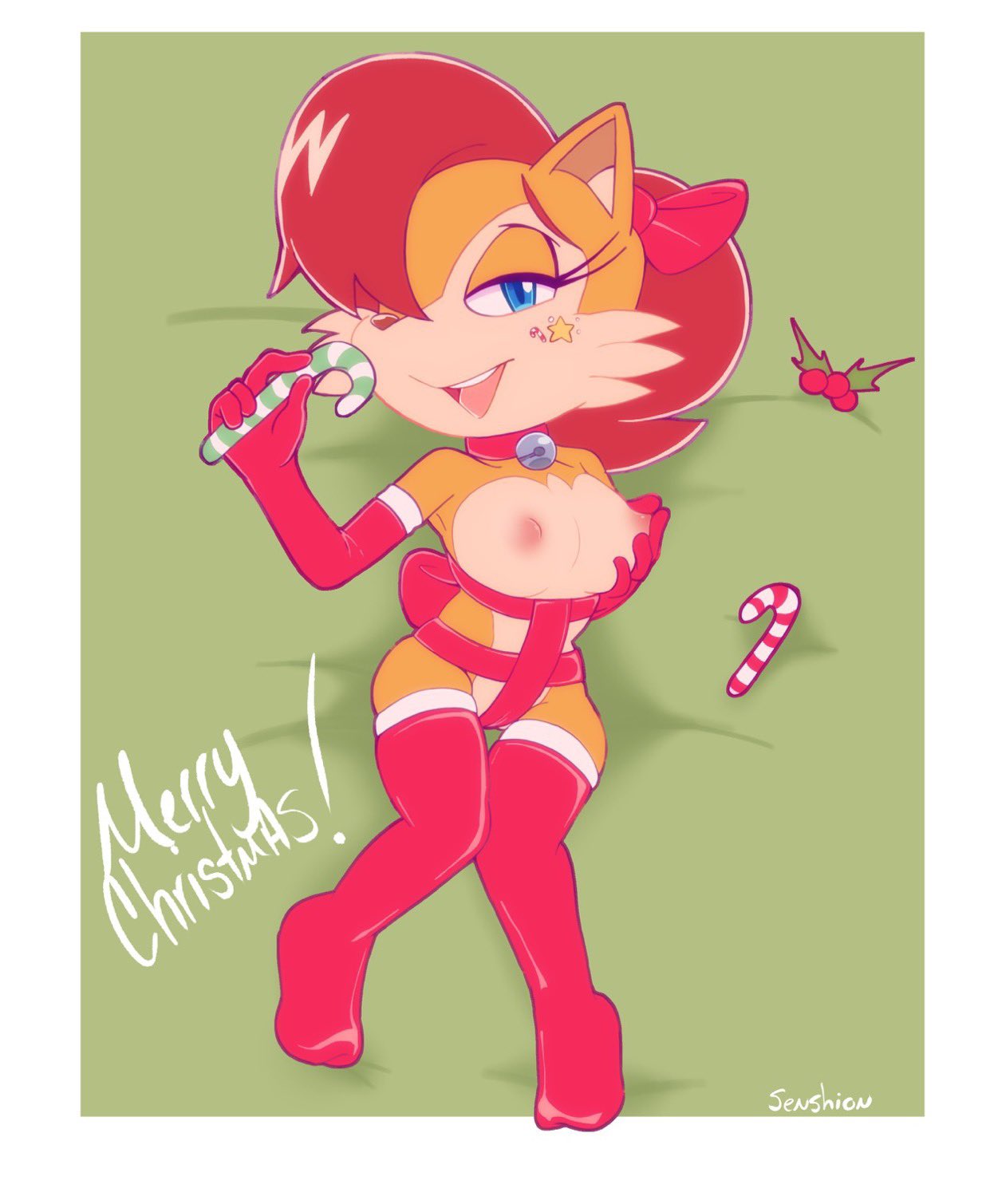 Post 4150946 Christmas Sallyacorn Senshion Sonicthehedgehogseries 