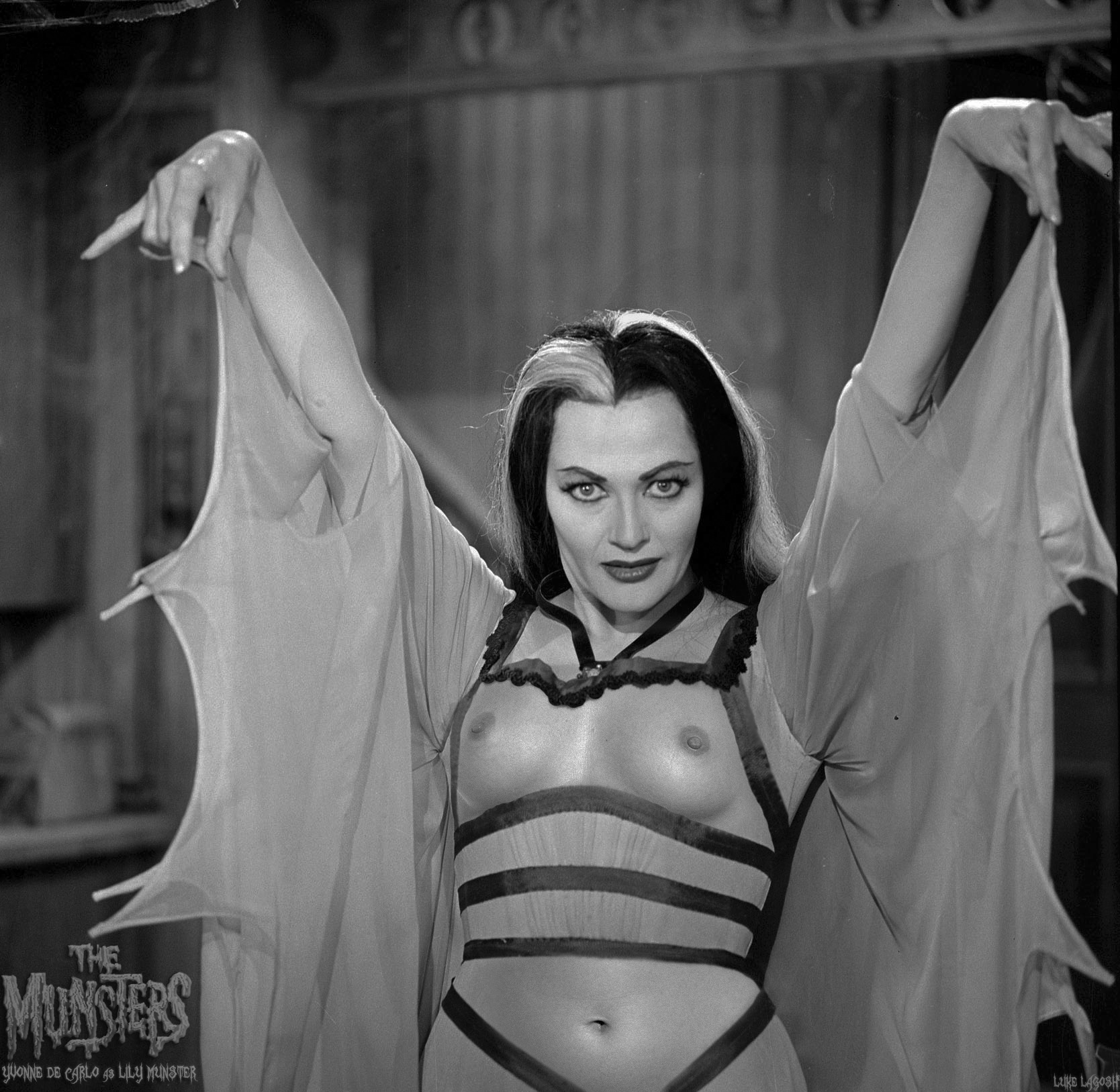 Post 1598821: fakes Lily_Munster Luke_Lagosh The_Munsters Yvonne_De_Carlo