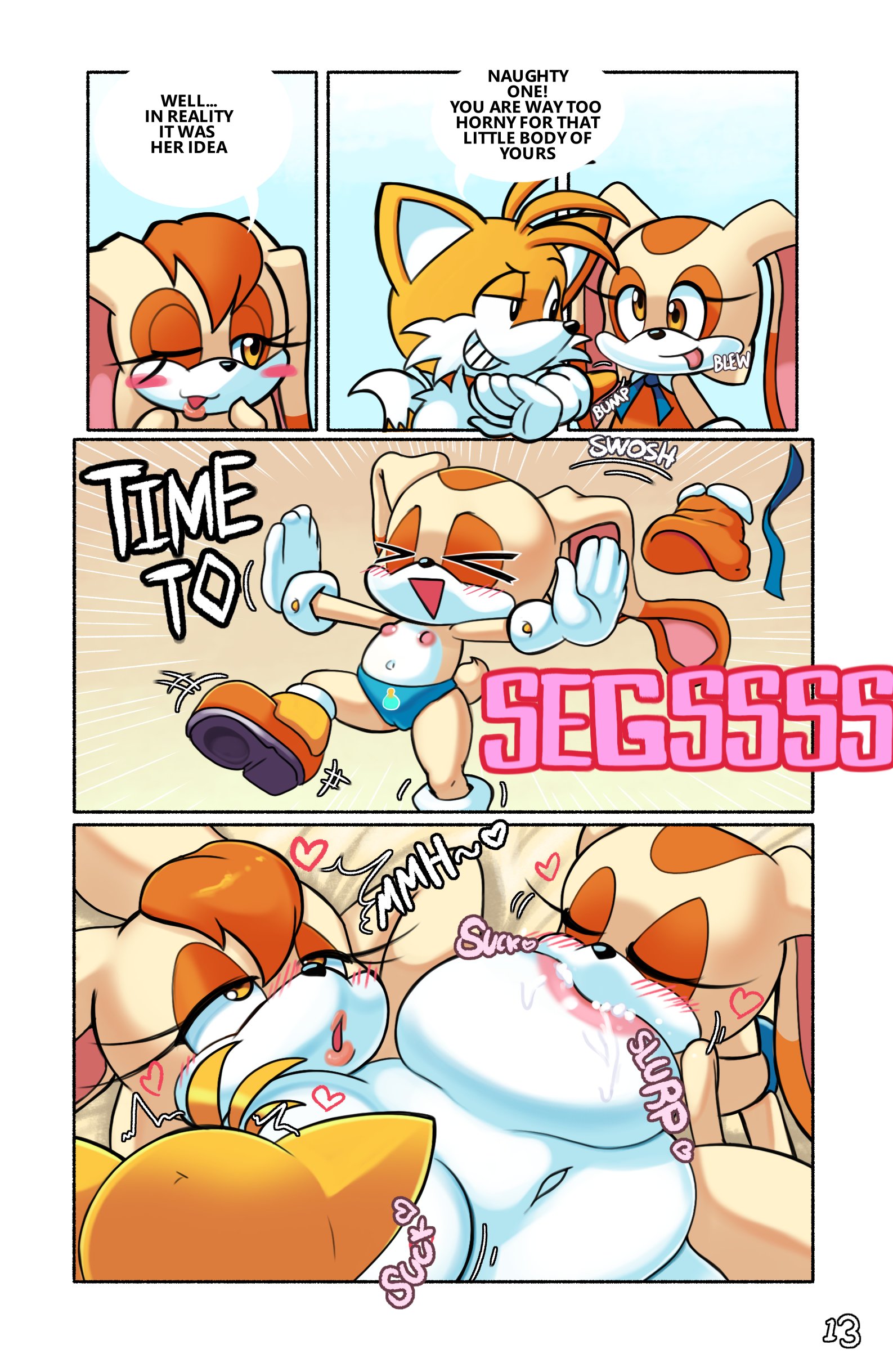 Tails gamer moment
