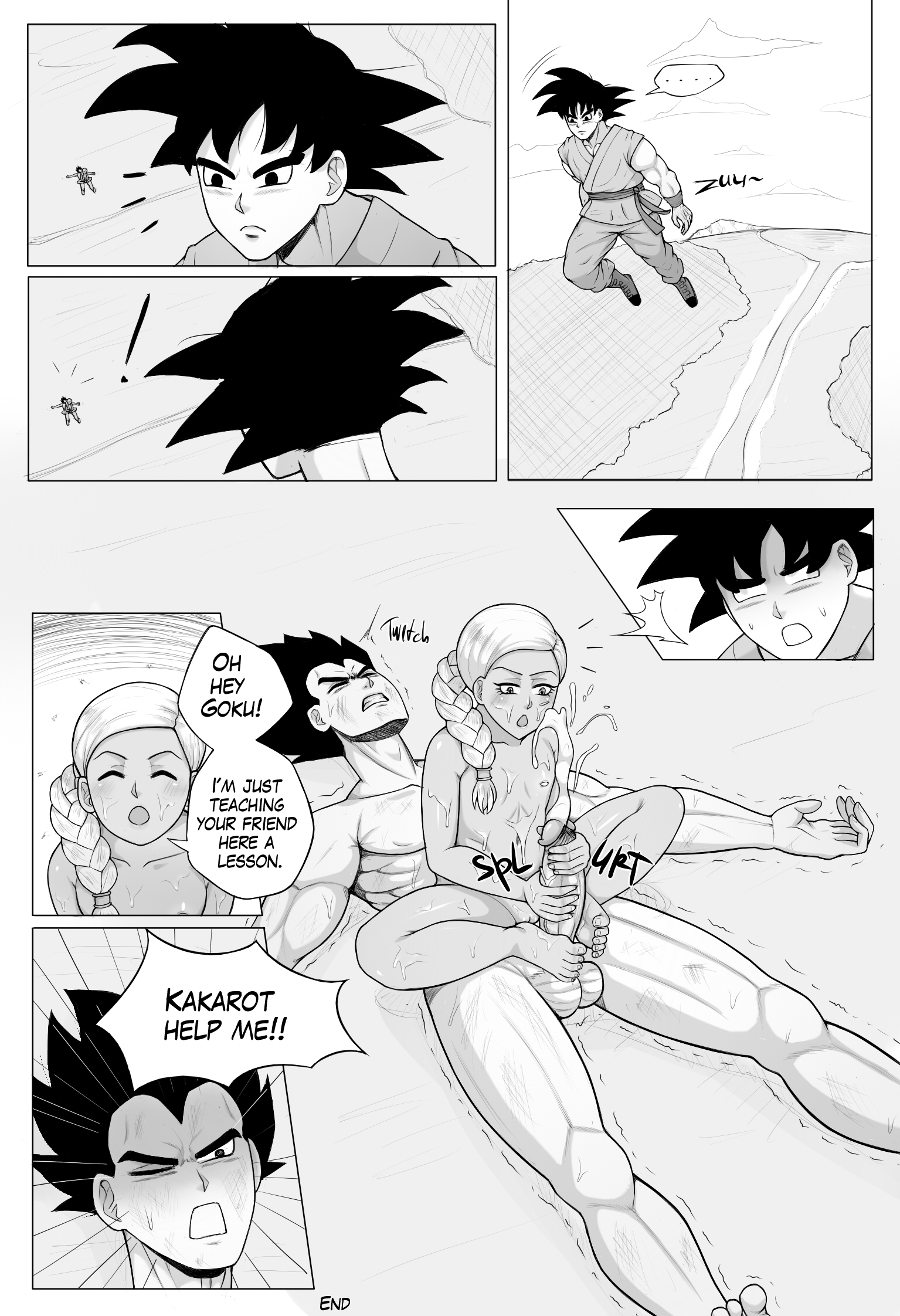 Post 2601325: comic Dragon_Ball_(series) Kusu Son_Goku Vegeta