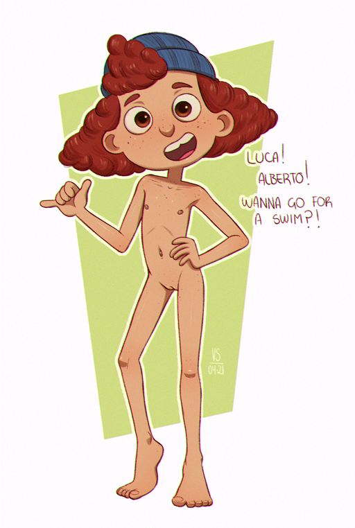 Post 4403963 Giulia Marcovaldo Luca Pixar Film Vsdrawfag