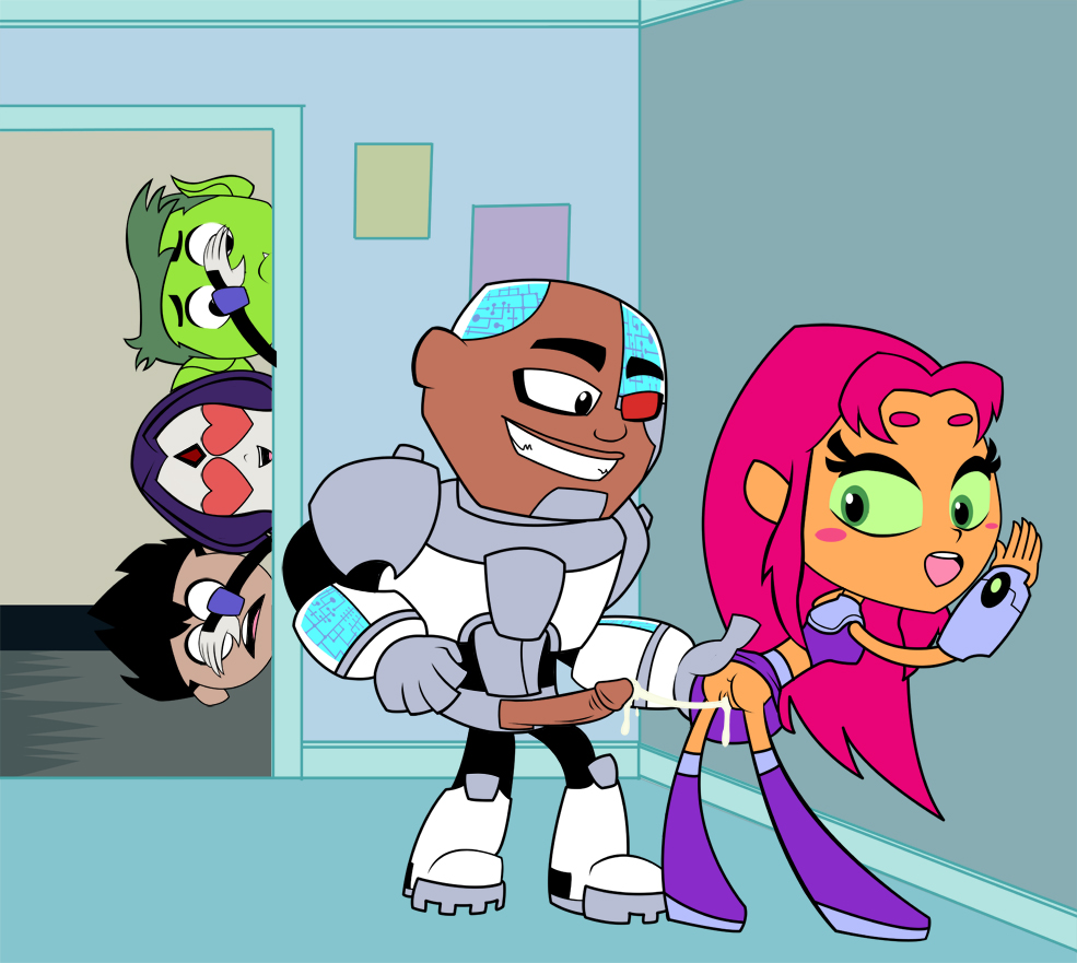 Post 1114368: Beast_Boy Cyborg DC DCAU Dick_Grayson Raven Robin Starfire  Teen_Titans Teen_Titans_GO