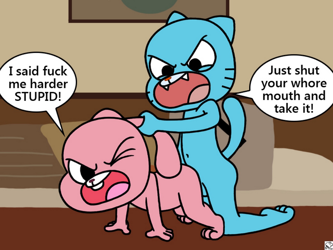 Gumball and anaiss porn comic