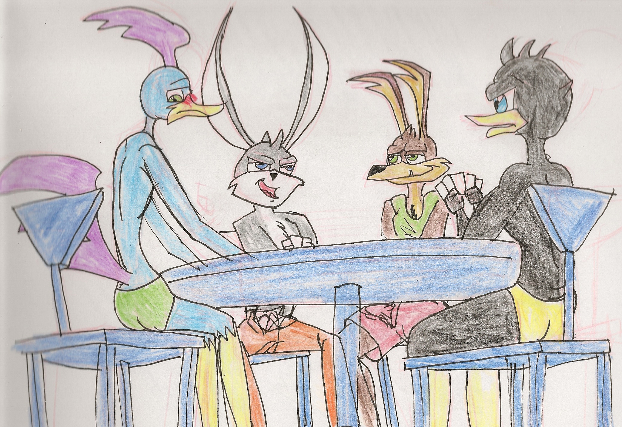 Post 413457 Ace Bunny Danger Duck Loonatics Unleashed Looney Tunes Rev Runner Tech E Coyote