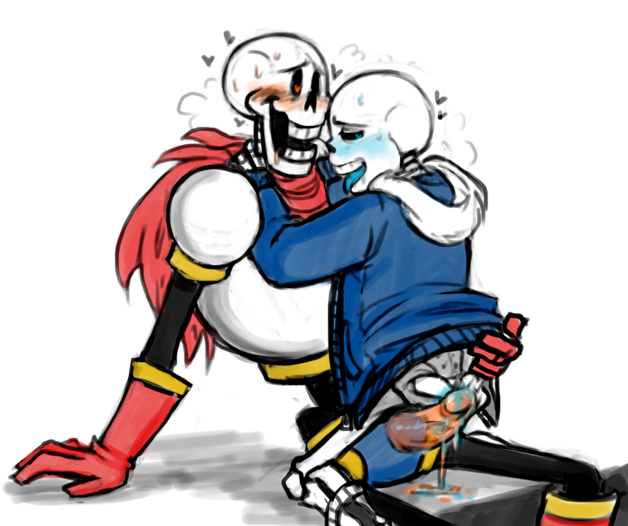 Post 1882994: Papyrus Sans Spoopy-Gaster Undertale