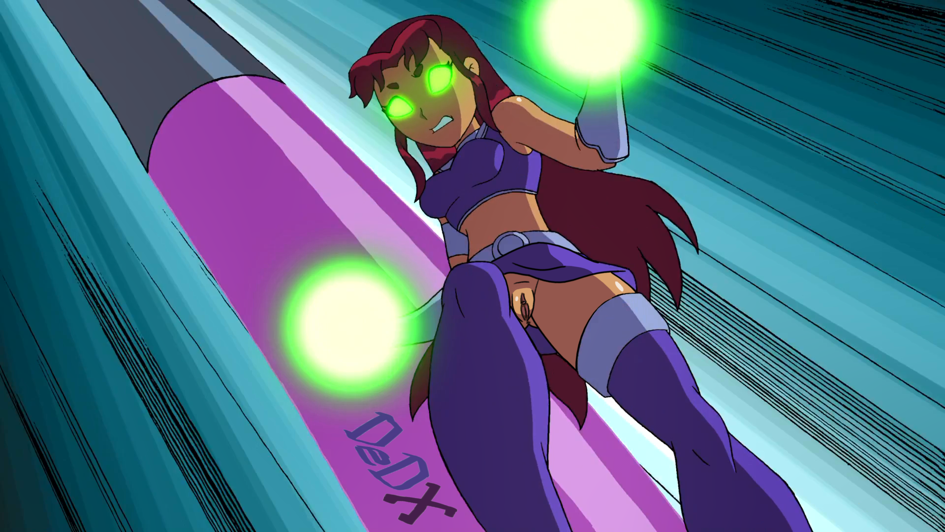 DC DCAU DeDX Starfire Teen_Titans edit