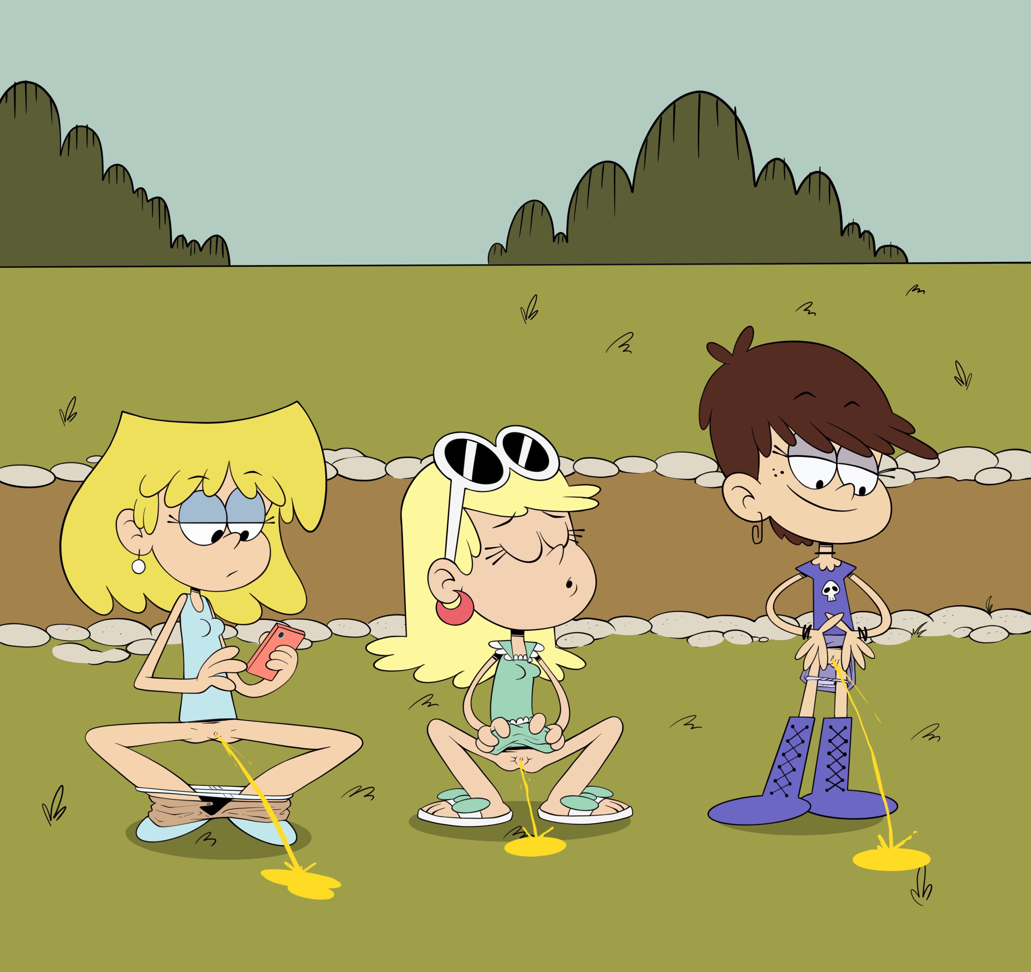 Post 3824520: Dude-Doodle-Do Leni_Loud Lori_Loud Luna_Loud The_Loud_House