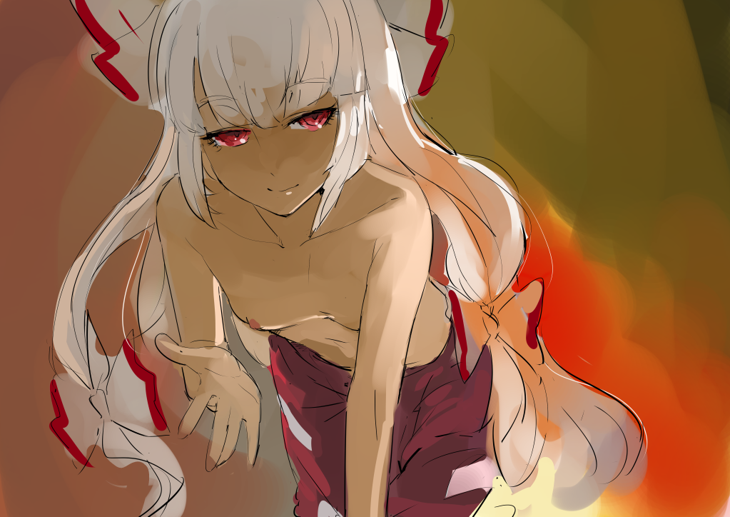 Fujiwara_no_Mokou Touhou