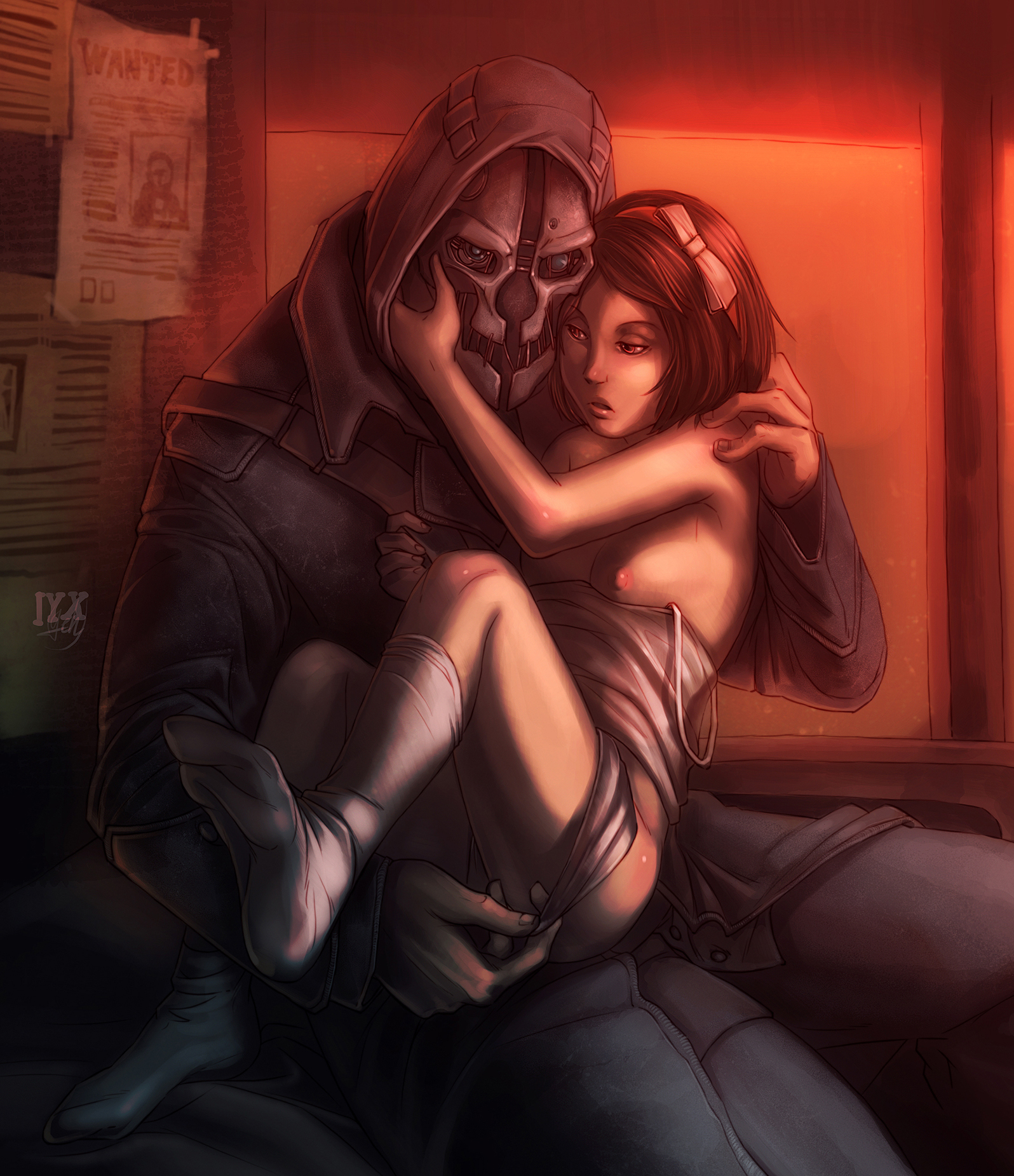 Post 951438: Corvo_Attano Dishonored Emily_Kaldwin IYX