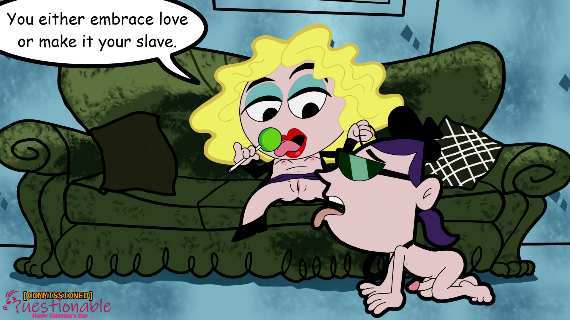 Mandy Piff The_Grim_Adventures_of_Billy_and_Mandy Valentine's_Day questionable