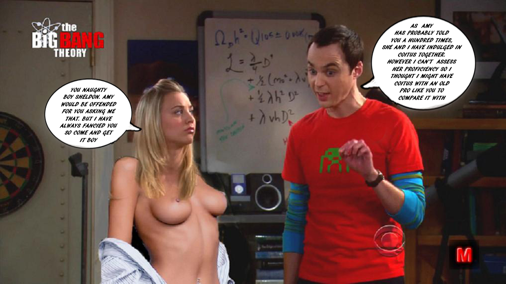 Jim_Parsons Kaley_Cuoco Moyman Penny Sheldon_Cooper The_Big_Bang_Theory fakes