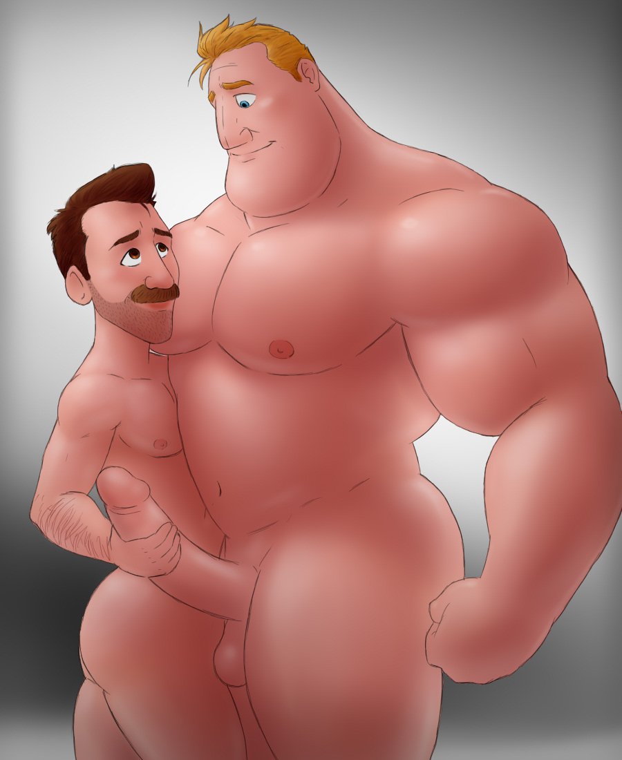 Post Bill Andersen Crossover Inside Out Maxbear Robert Parr The Incredibles