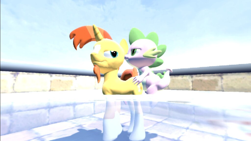 Friendship_is_Magic My_Little_Pony Spike Sunburst gmod undeadponysoldier