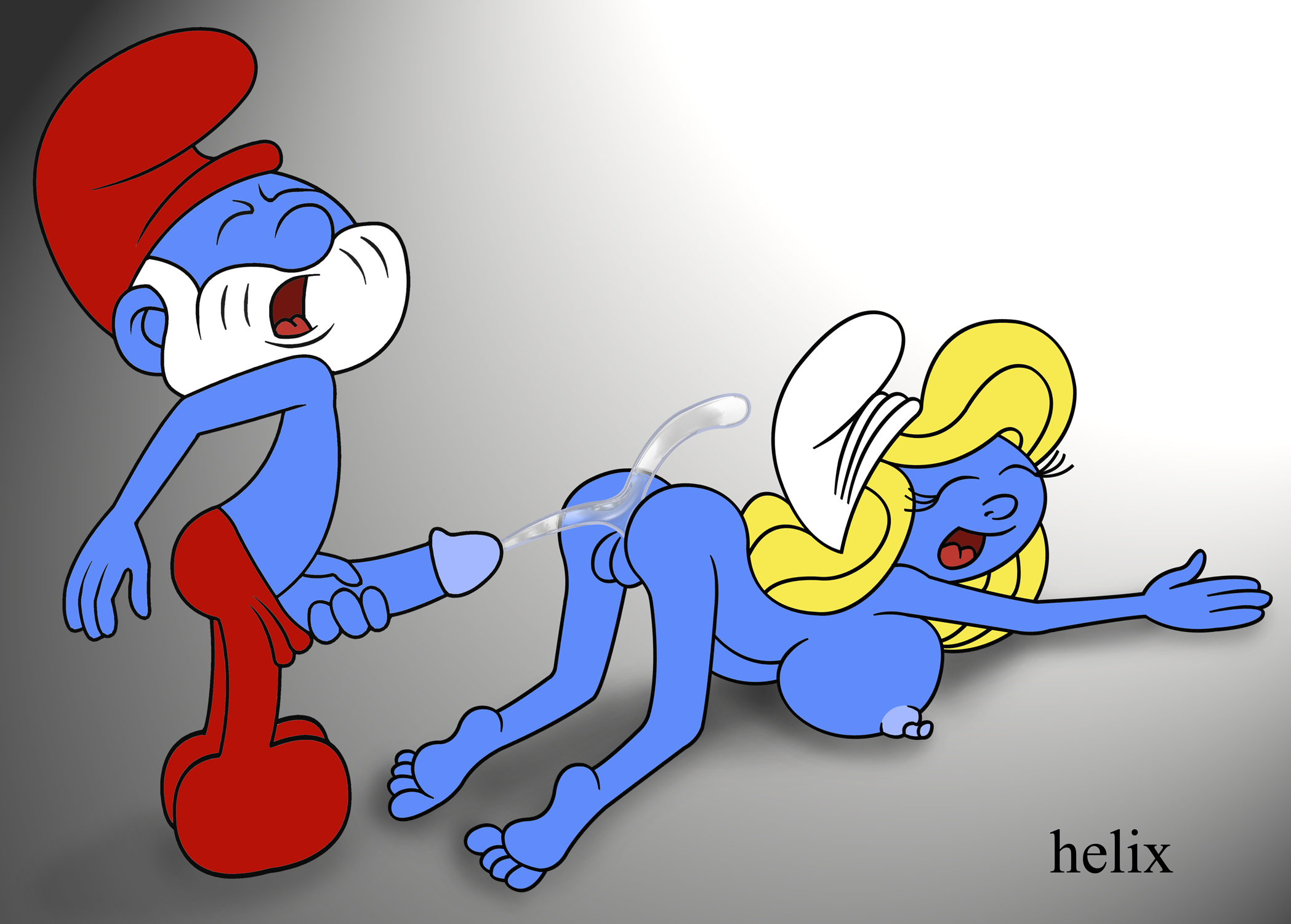 Post 1149794 Helix Papasmurf Smurfette Thesmurfs