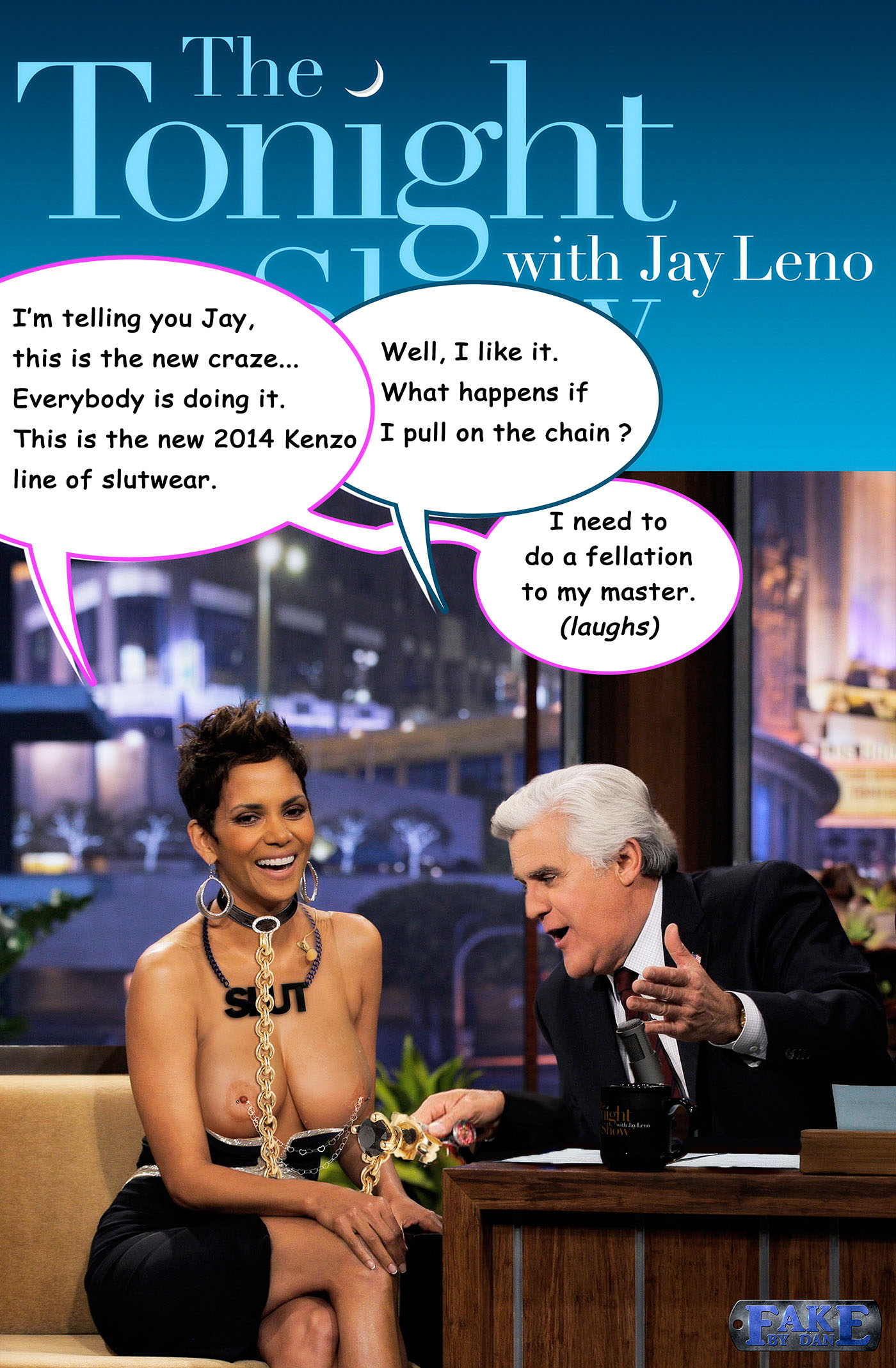 Post 1505871: fakebydan fakes Halle_Berry Jay_Leno The_Tonight_Show