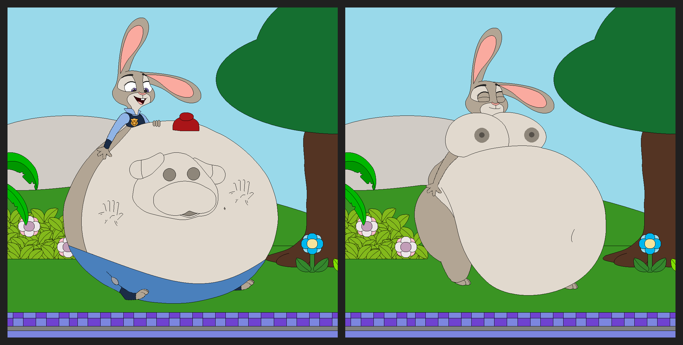 Judy_Hopps Poke-Star-Mushroom Zootopia