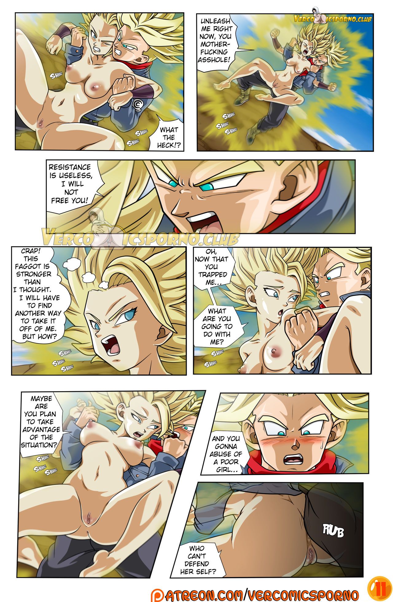 Post 3546931 Caulifla Comic Dragon Ball Series Future Trunks Trunks Briefs Vercomicsporno