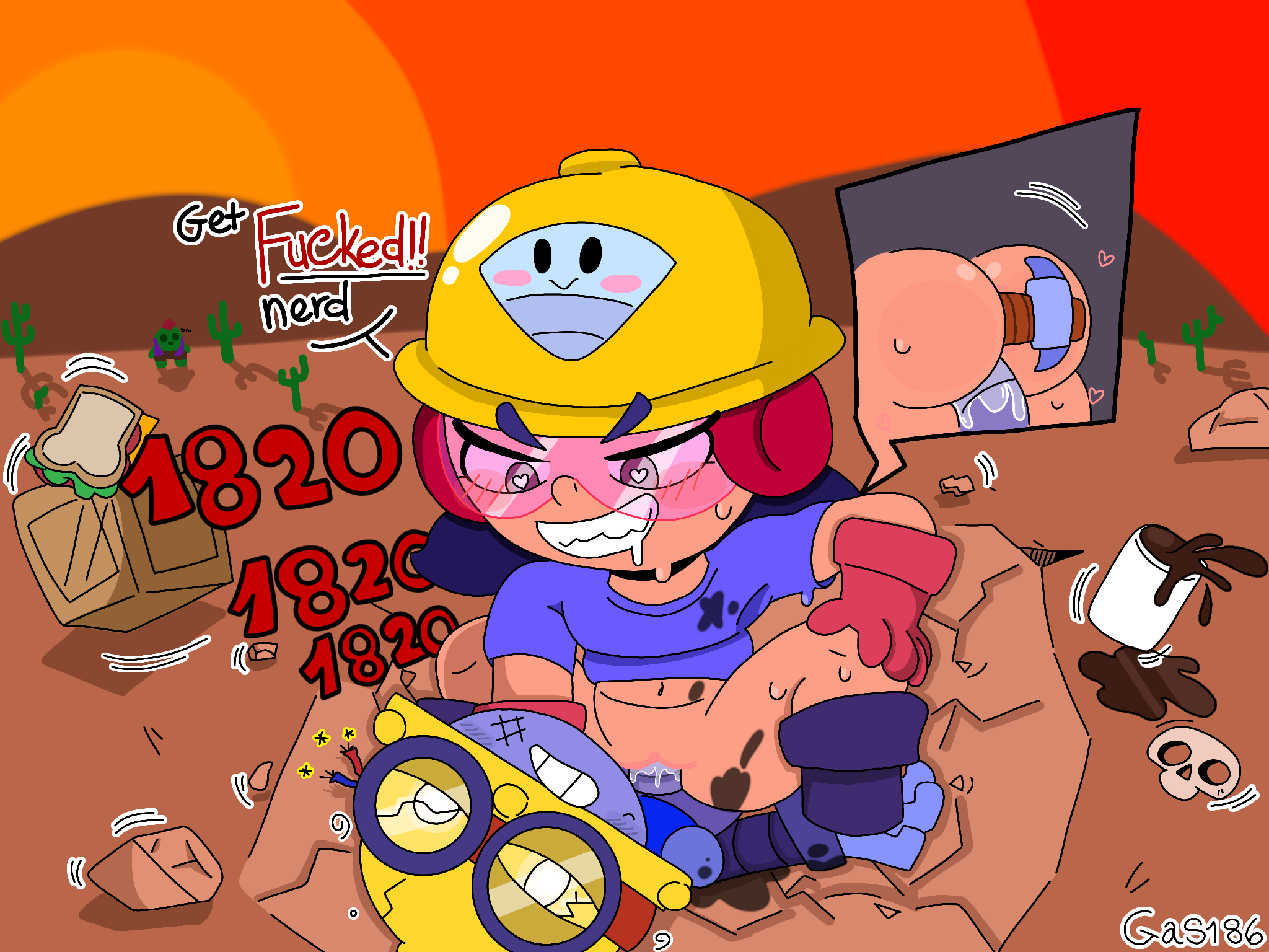 Post 4107939: Brawl_Stars Carl Gas186 Jacky