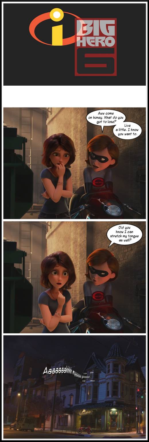 Post 3596439 Aunt Cass Big Hero 6 Comic Crossover Helen Parr Marvel Rastifan The Incredibles