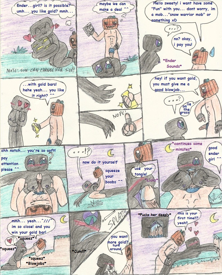 Post 1515435 Carlosbluebrook Comic Enderman Minecraft 