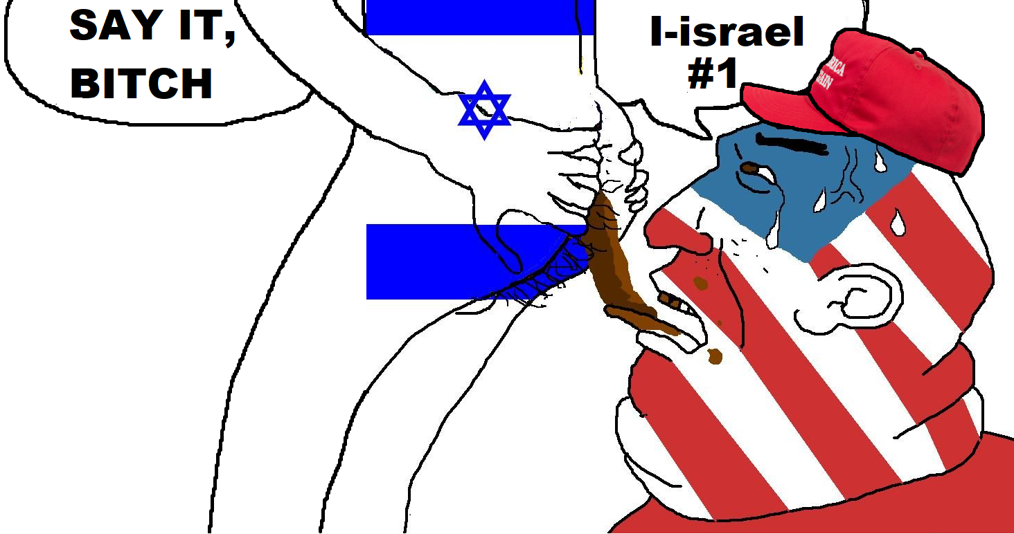 America Israel MAGA USA meme politics