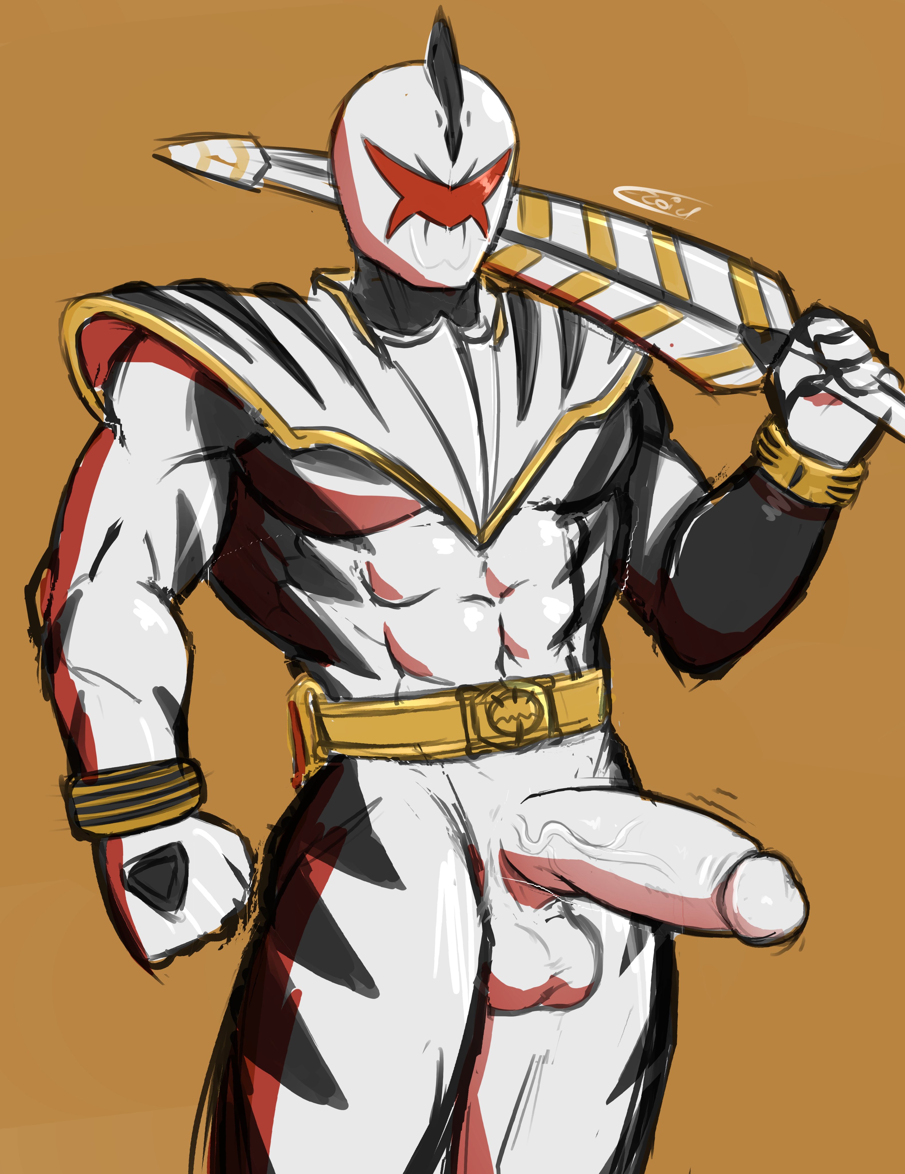 Post 3807059: Abarekiller Bakuryuu_Sentai_Abaranger  Mighty_Morphin_Power_Rangers Mikoto_Nakadai Power_Rangers_Dino_Thunder  Super_Sentai Trent_Fernandez-Mercer White_Dino_Ranger