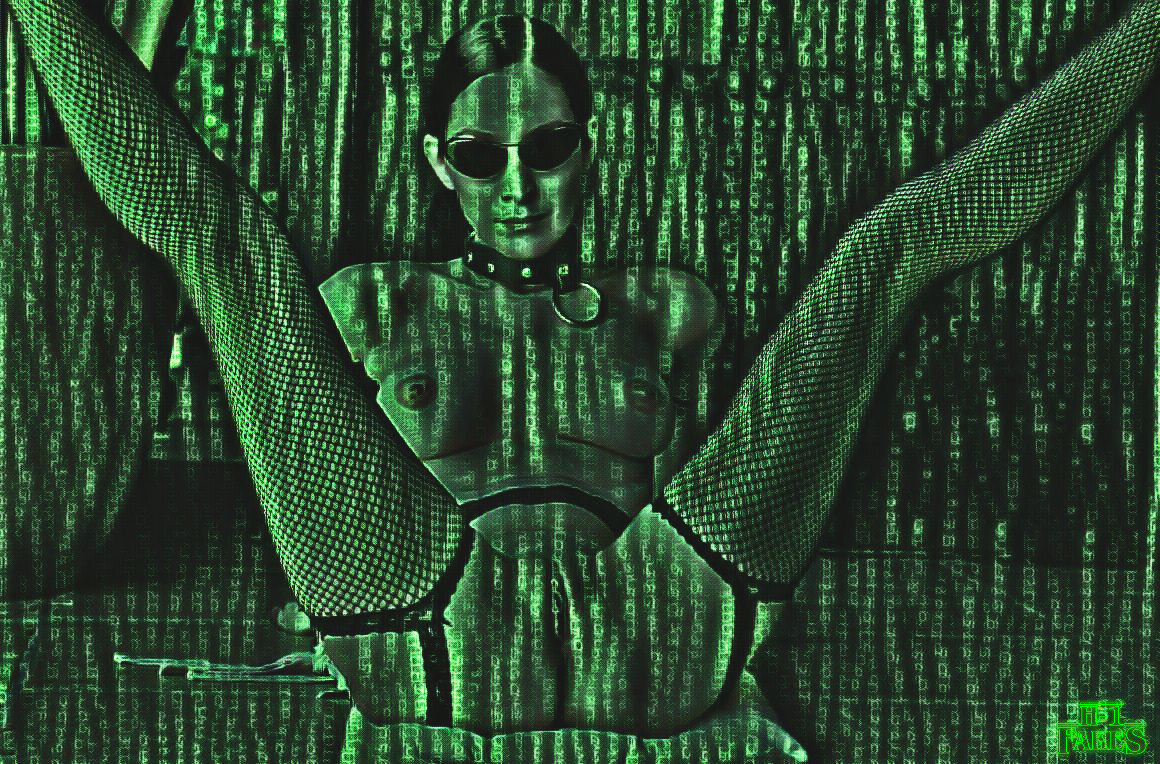 Post 5158022 Carrie Anne Moss Fakes The Matrix Trinity