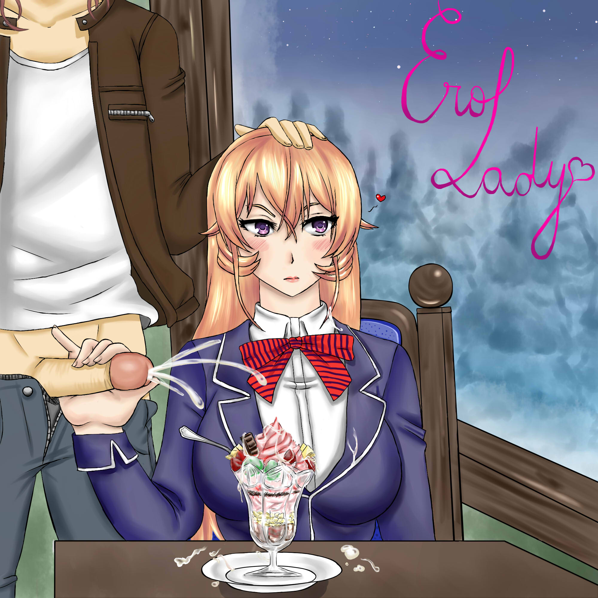 Post 2696586: Erina_Nakiri EroLady Food_Wars!:_Shokugeki_no_Soma  Joichirou_Yukihira