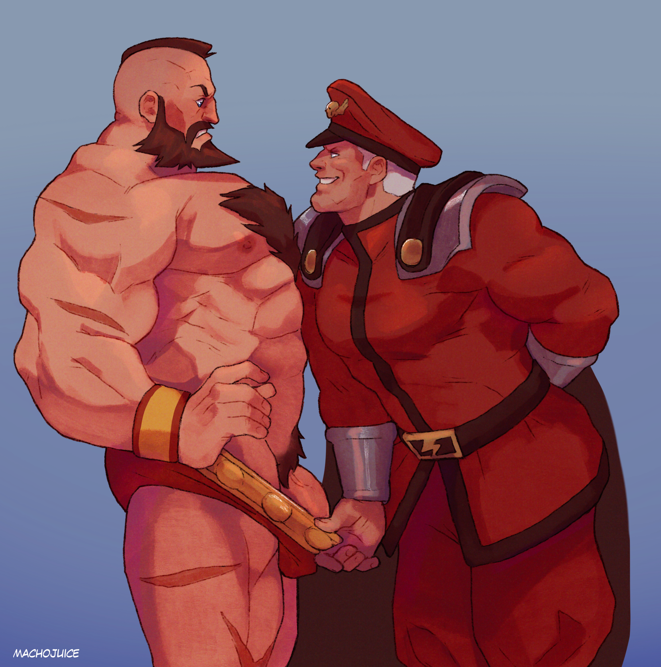 M_Bison Street_Fighter Zangief machojuice