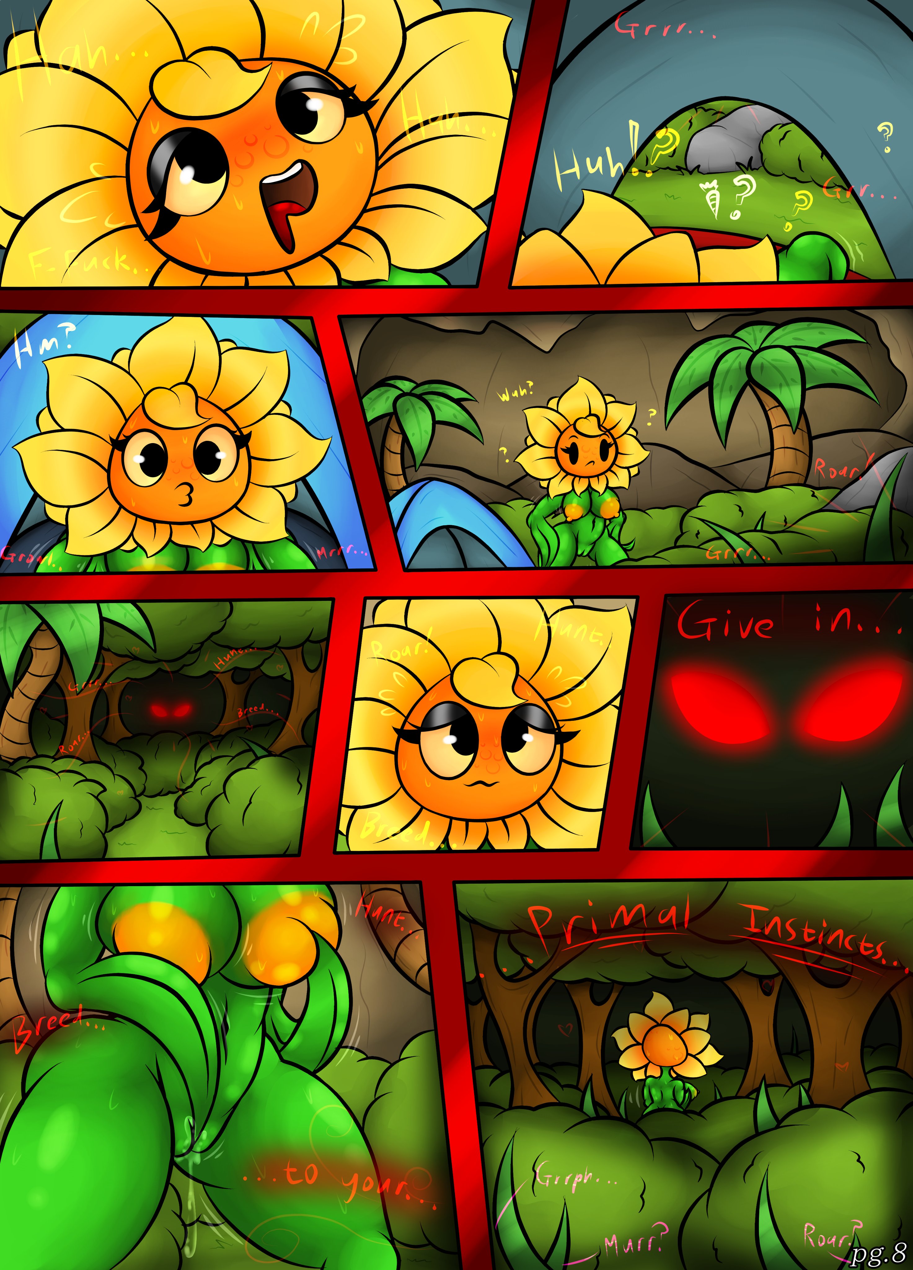 Post 5158913: BlobSlimey comic Plants_vs._Zombies Plants_vs._Zombies_Heroes  Solar_Flare