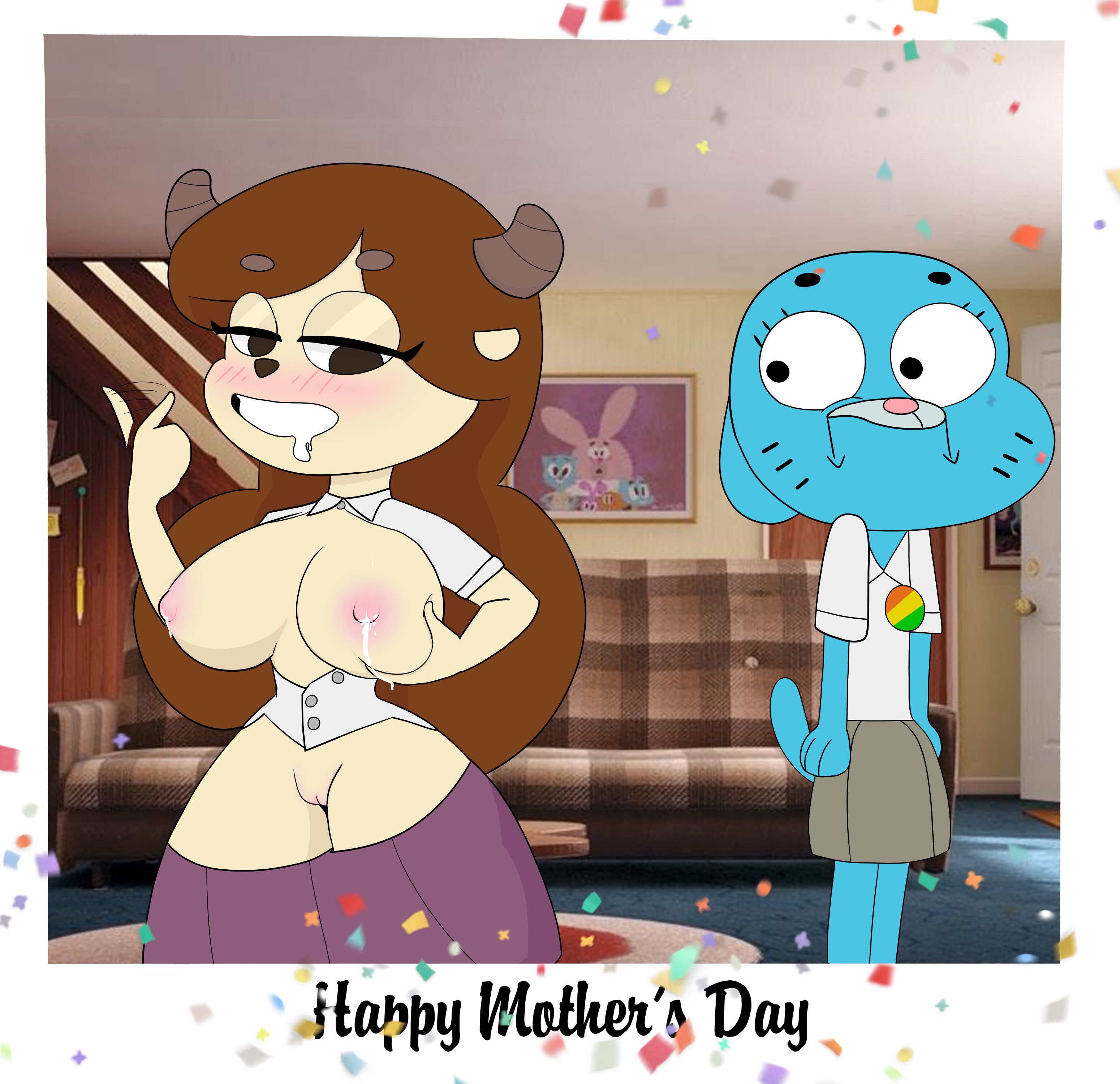 Post 4338192 Chun Ni Crossover Miraclestar Nicolewatterson Theamazingworldofgumball Thezsella 