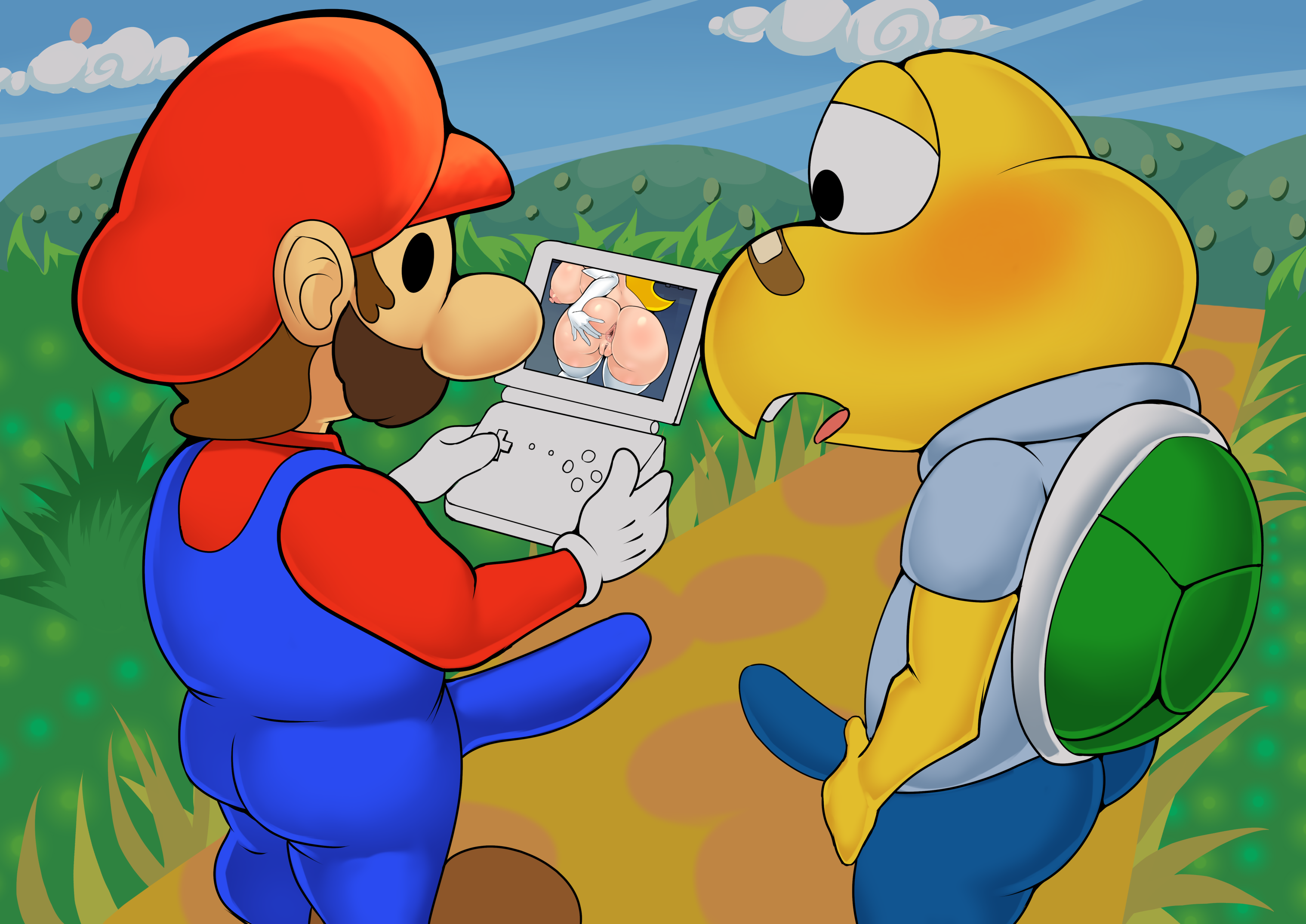 Post 4037072 Kokobiel Koopa Koops Mario Papermario Papermariothethousand Yeardoor 